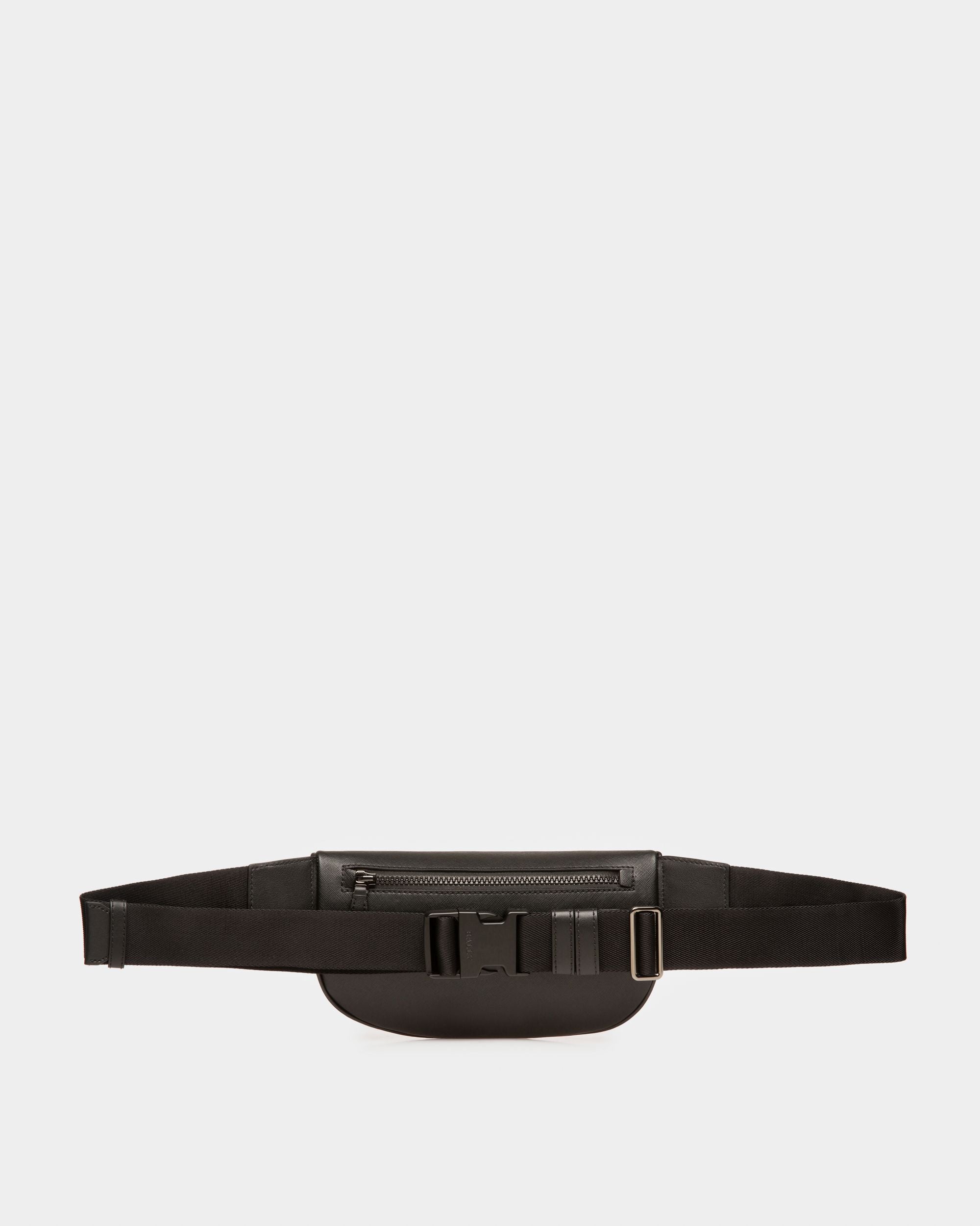 Matey Gürteltasche Aus Schwarzem Recycling-Leder - Herren - Bally - 02