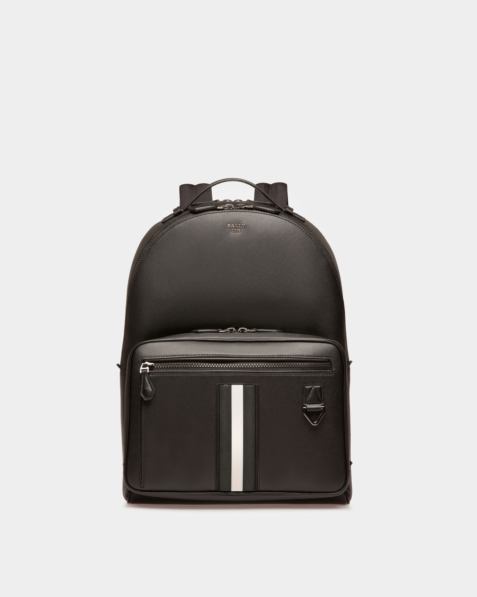 Mavrick Sac À Dos En Cuir Noir - Homme - Bally - 01