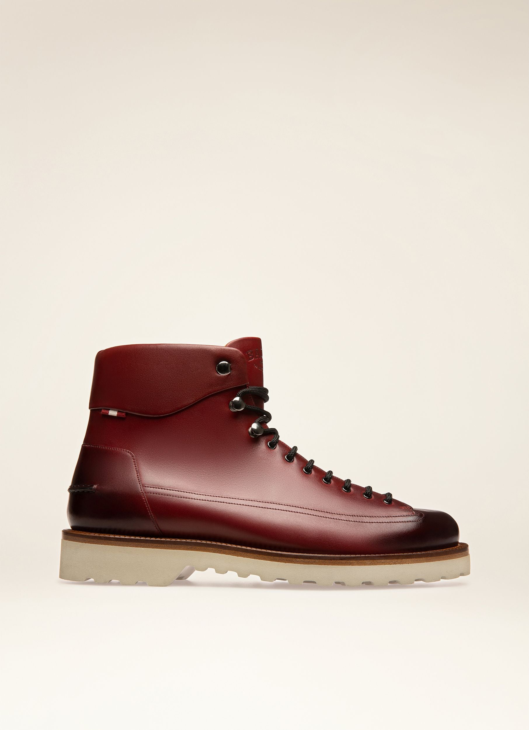 Norkwel Bottes En Cuir Rouge Héritage - Homme - Bally - 01