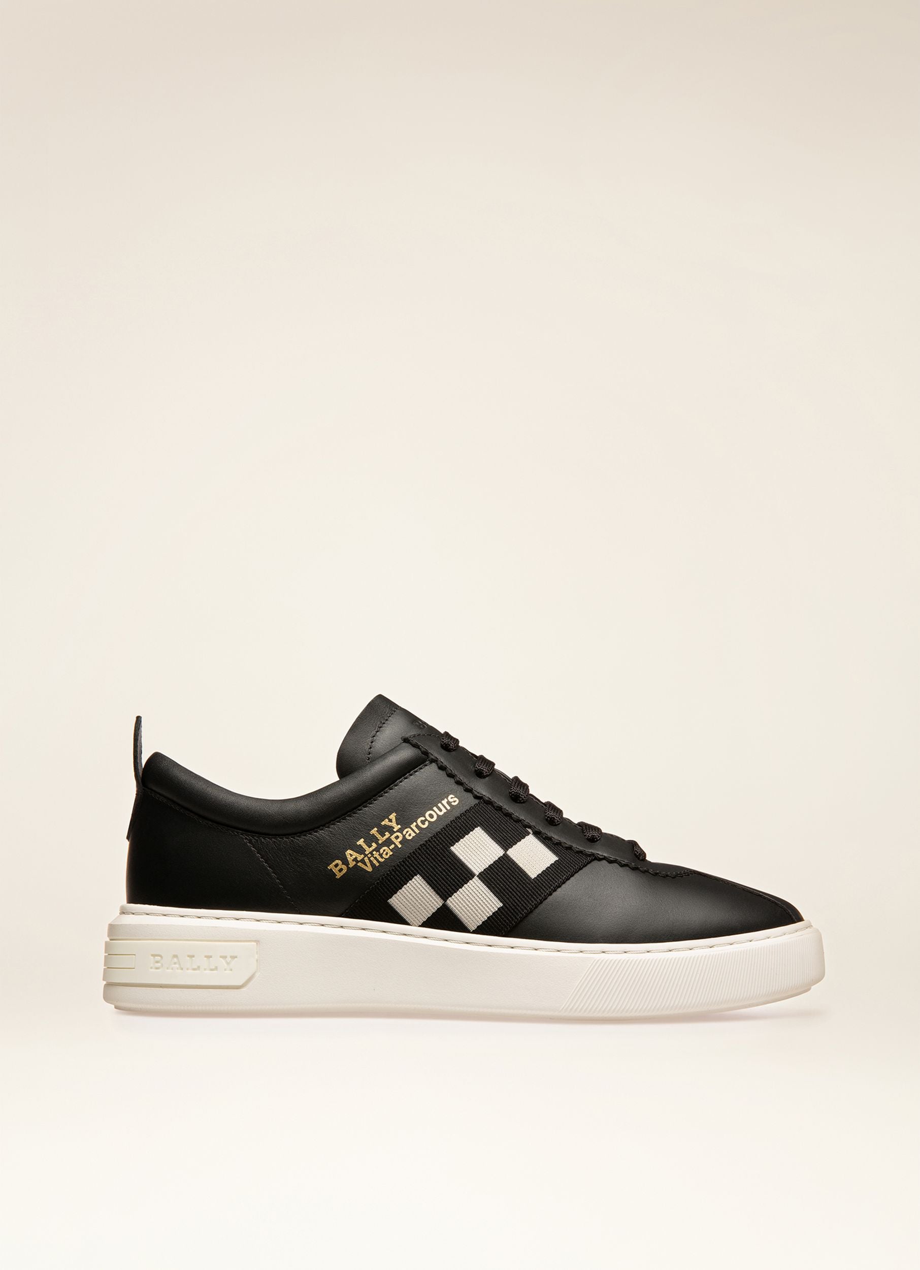 Vita Parcours Sneakers In Pelle Nera - Uomo - Bally - 01