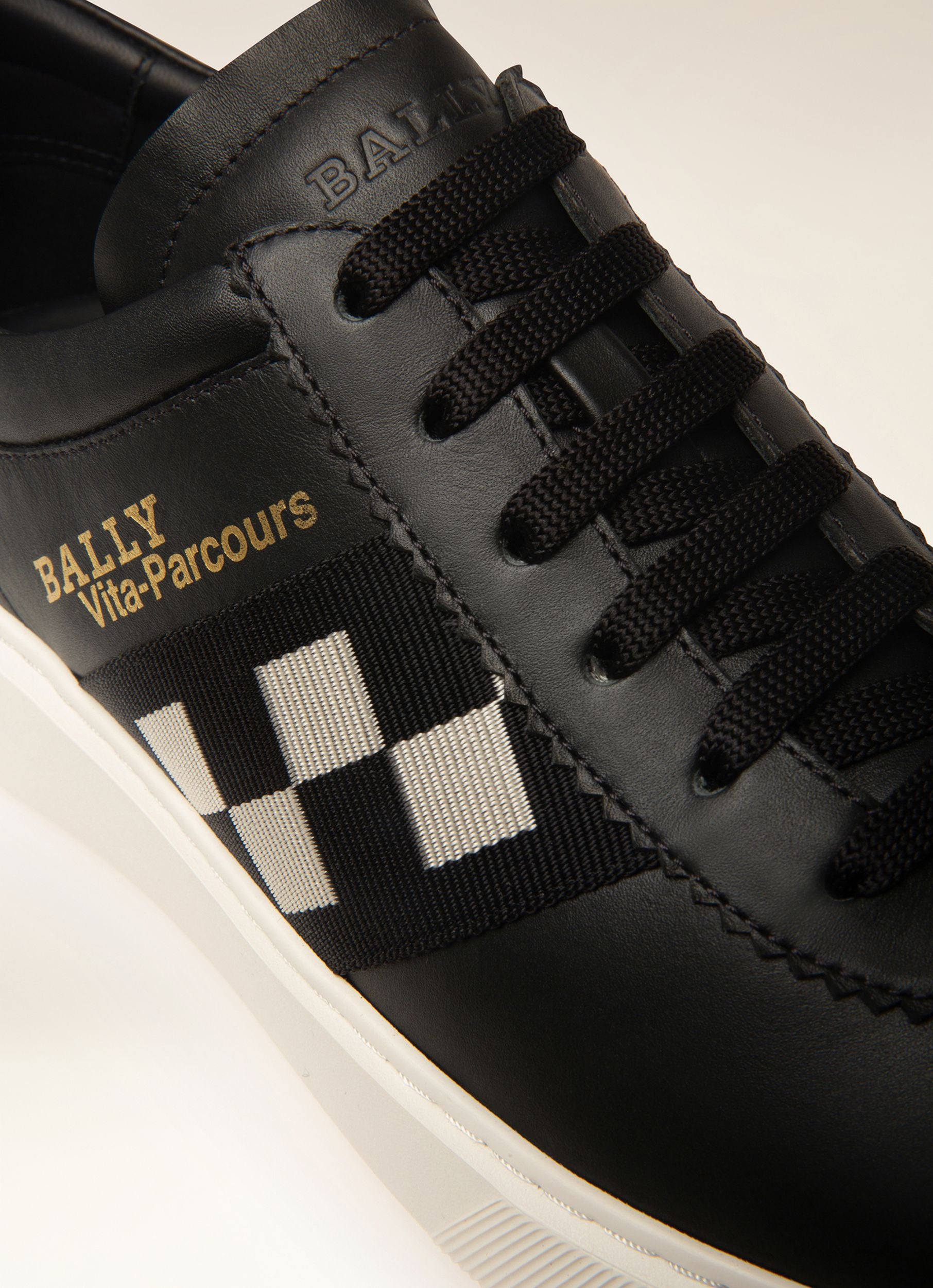 Vita Parcours Sneakers In Pelle Nera - Uomo - Bally - 02