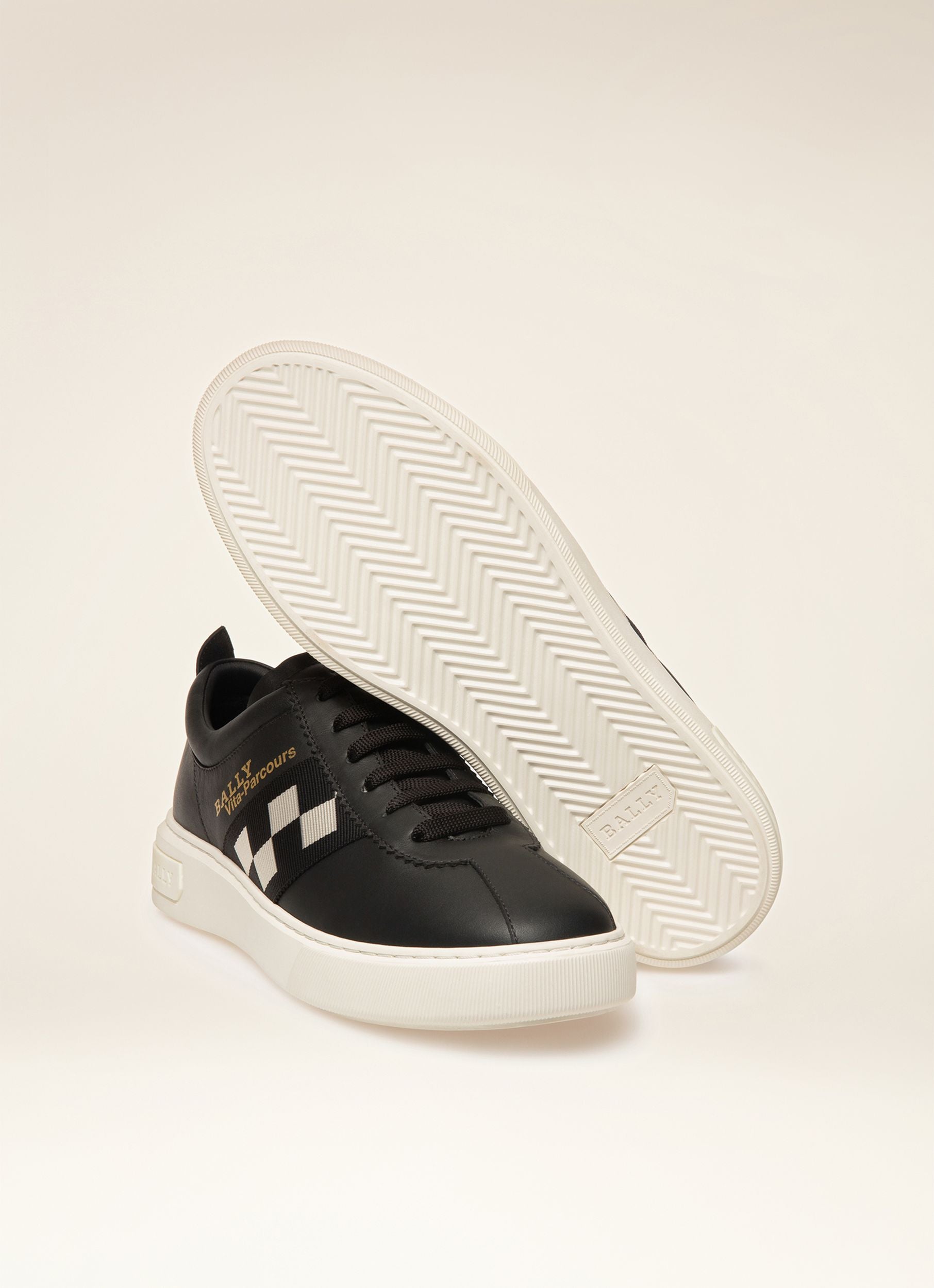Vita Parcours Sneakers In Pelle Nera - Uomo - Bally - 07