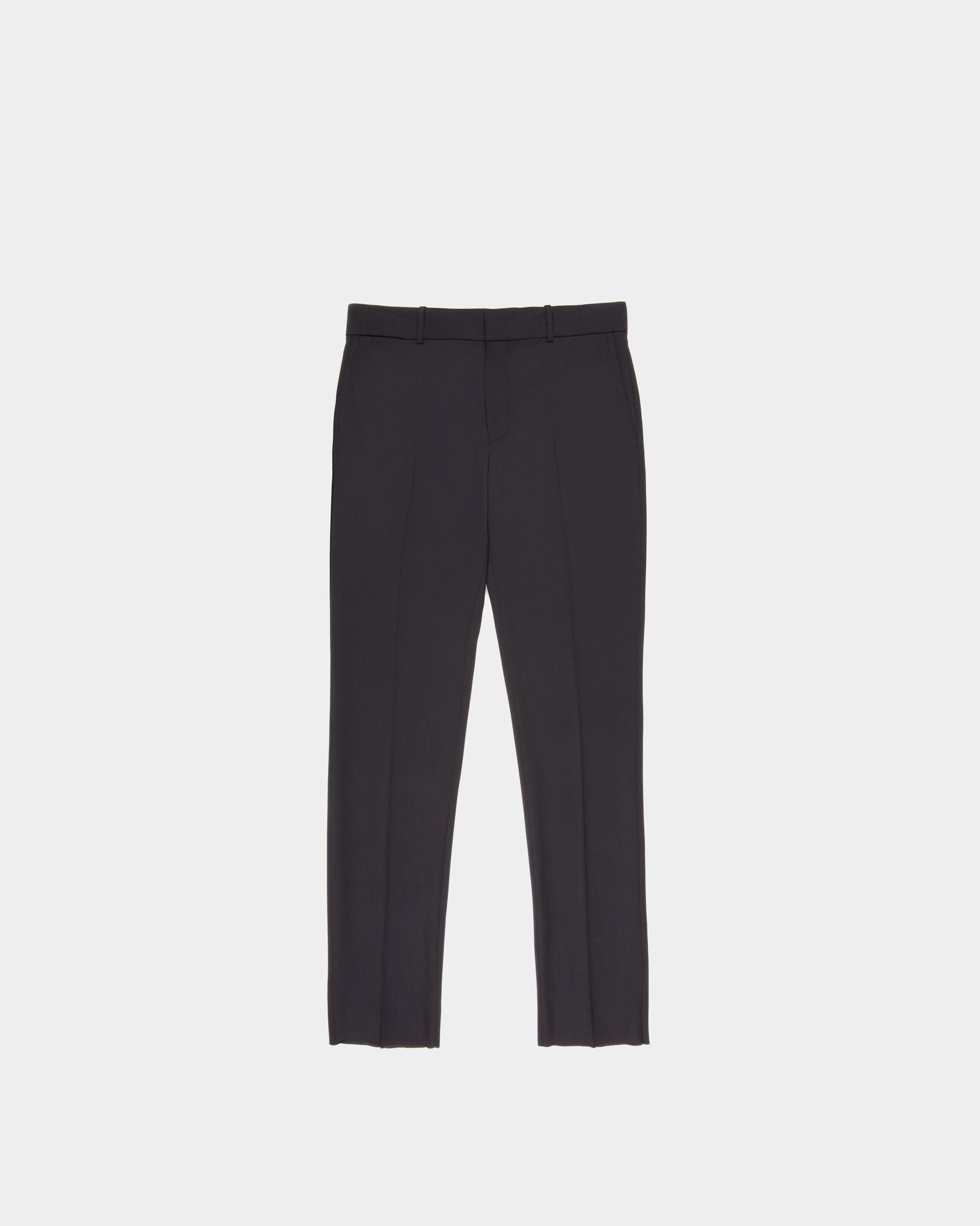 Hose Aus Baumwollmischgewebe In Nachtblau - Herren - Bally - 01