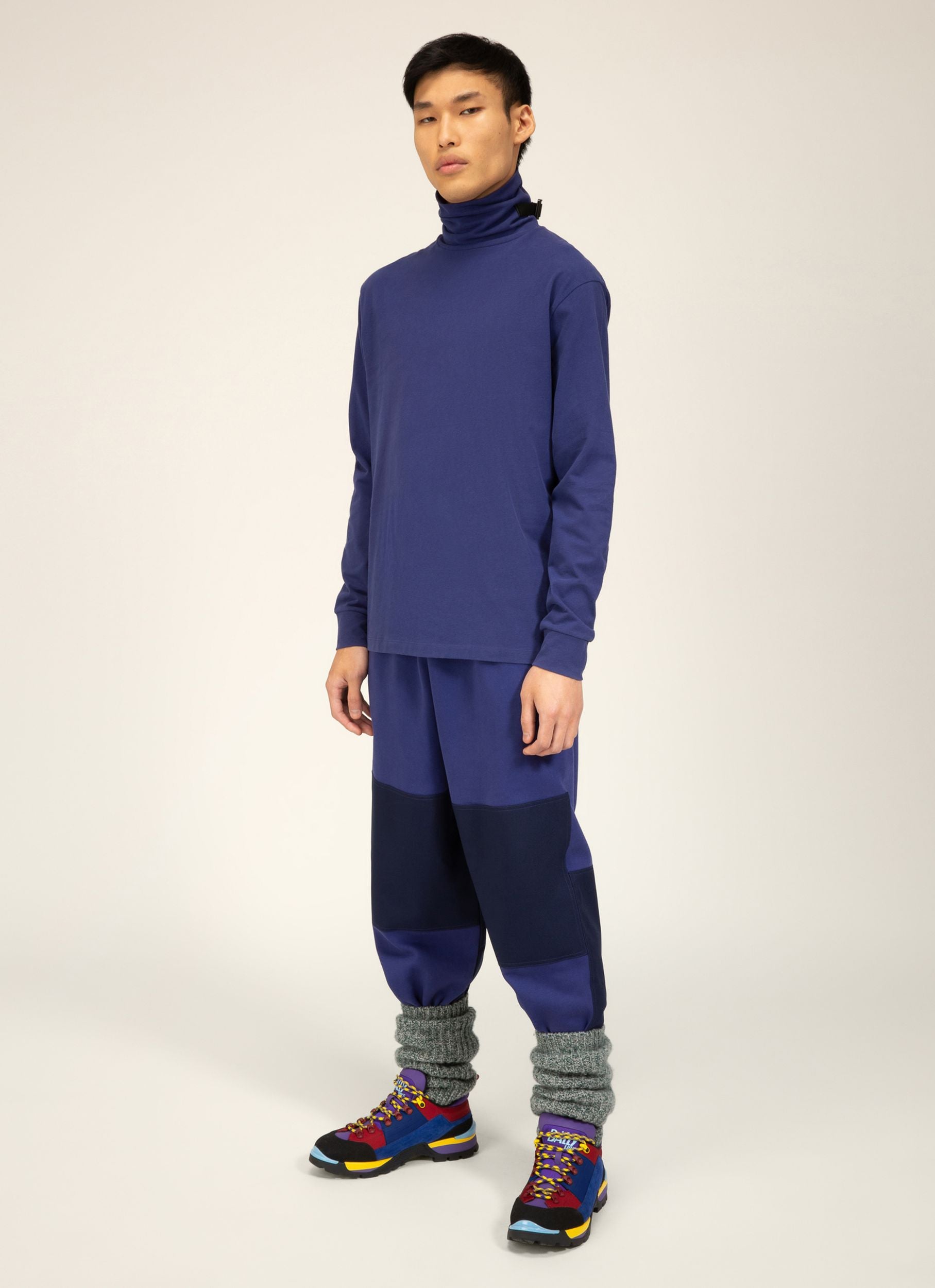 Bally Hike 10 Oberteil Aus Bio-Baumwolle In Violett - Herren - Bally - 05