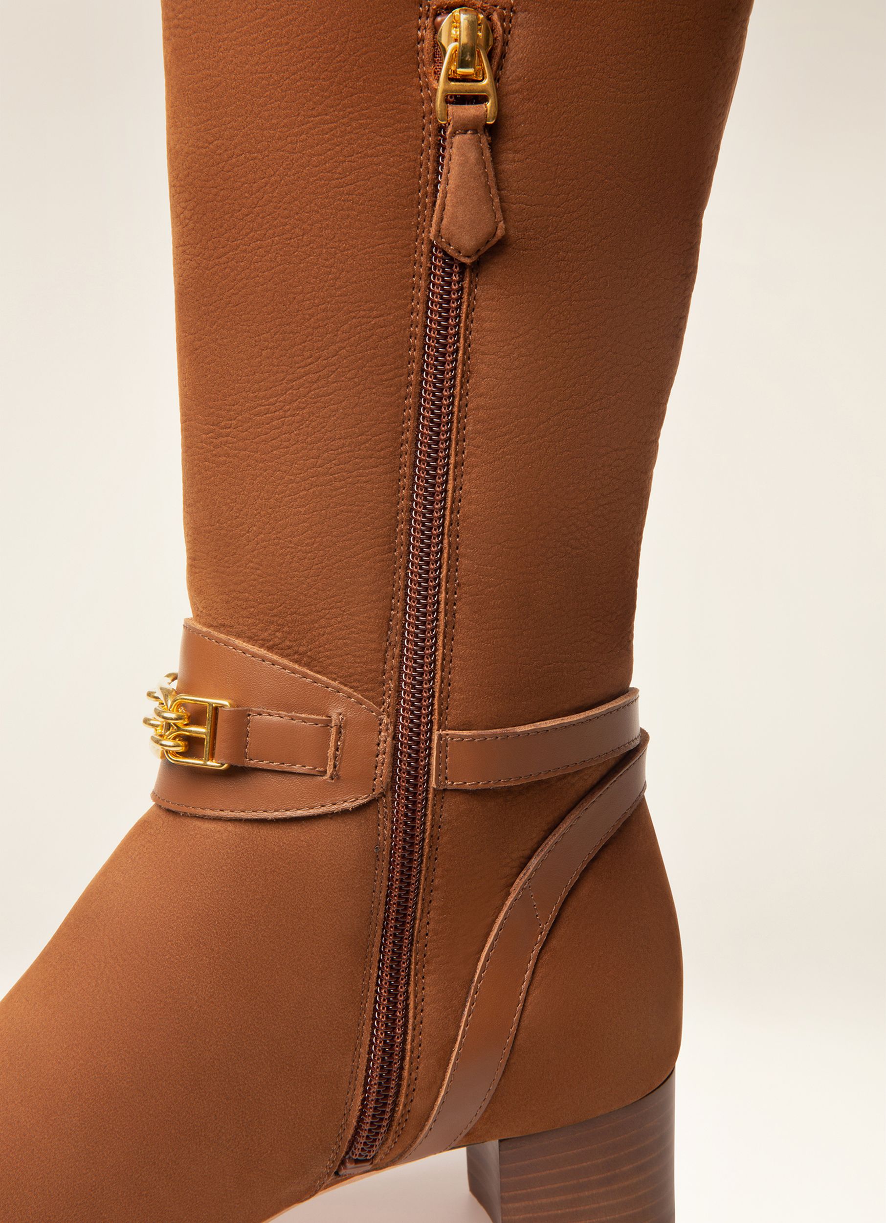 Dejane Bottes En Cuir Marron - Femme - Bally - 02