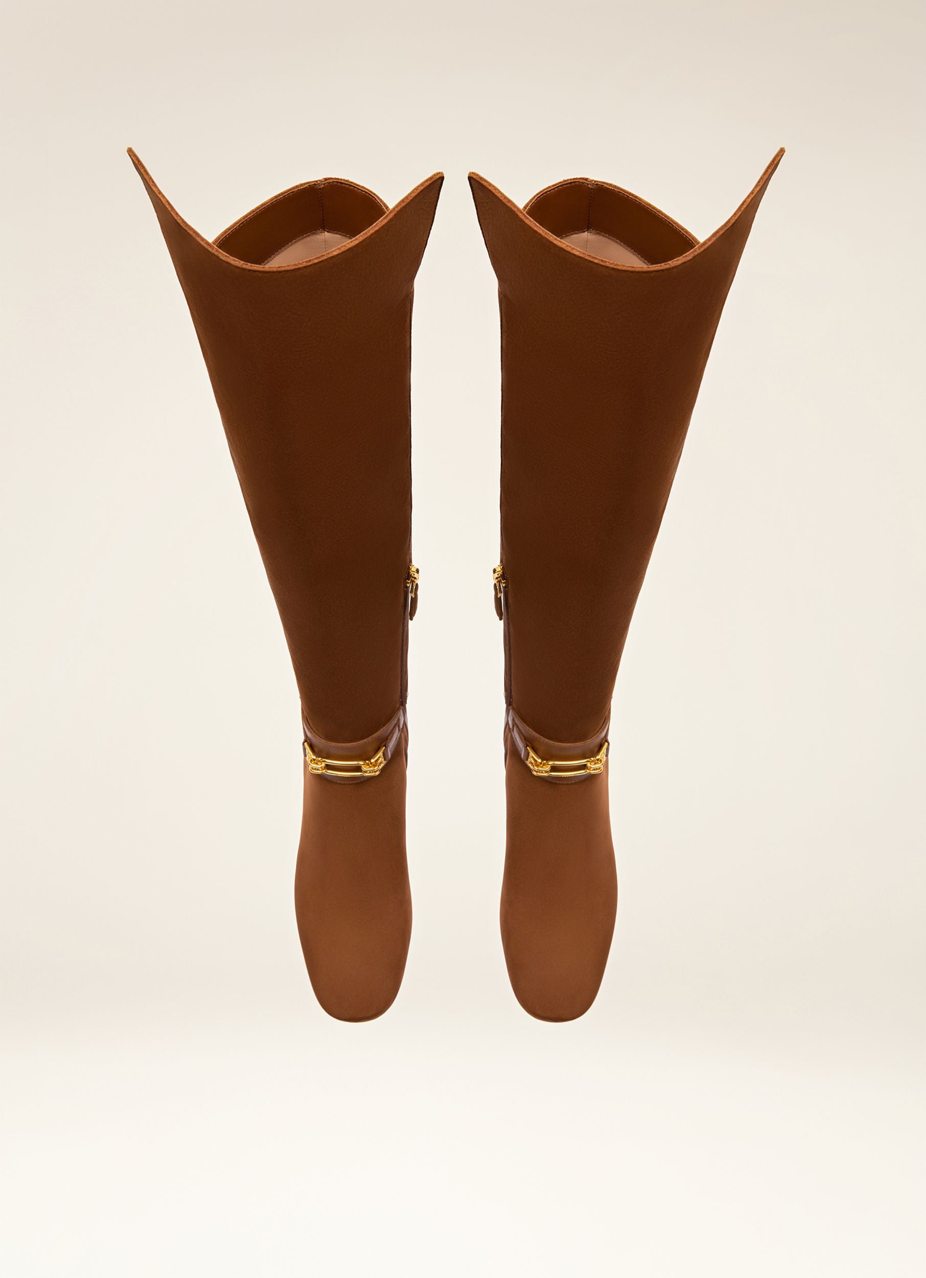 Dejane Bottes En Cuir Marron - Femme - Bally - 04