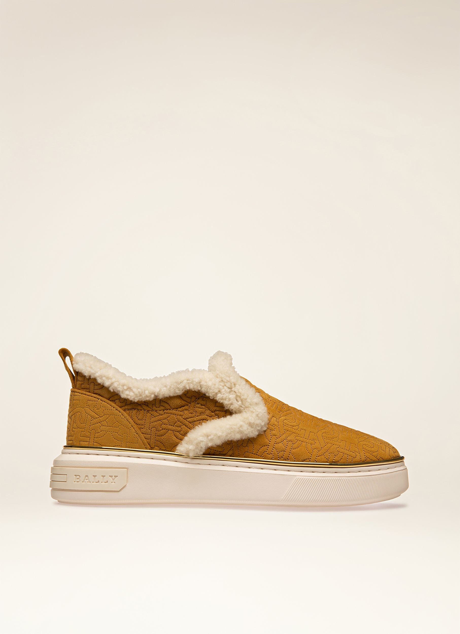 Mardy Sneakers En Daim Marron - Femme - Bally - 01