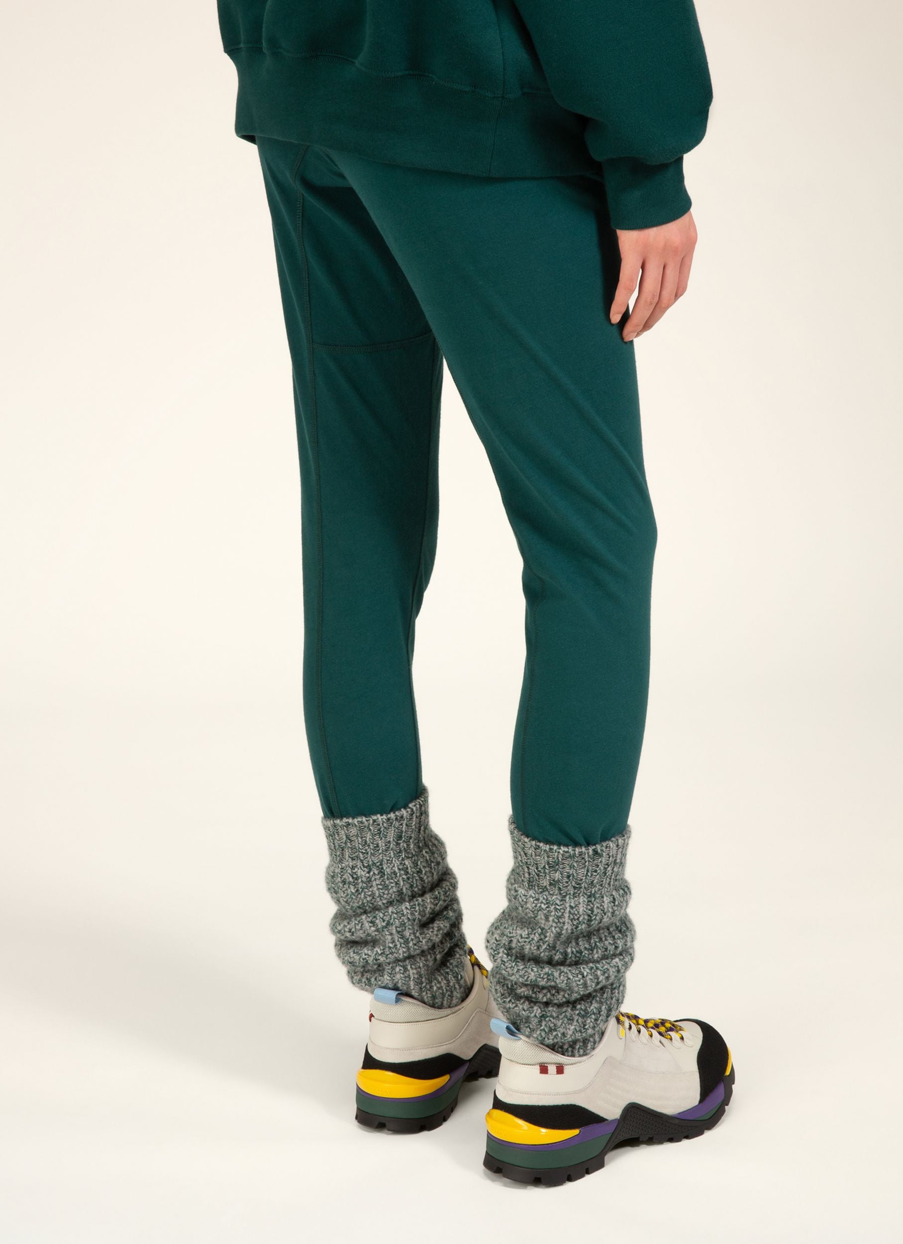 Bally Hike 14 Pantaloni Verdi In Cotone Biologico - Donna - Bally - 03