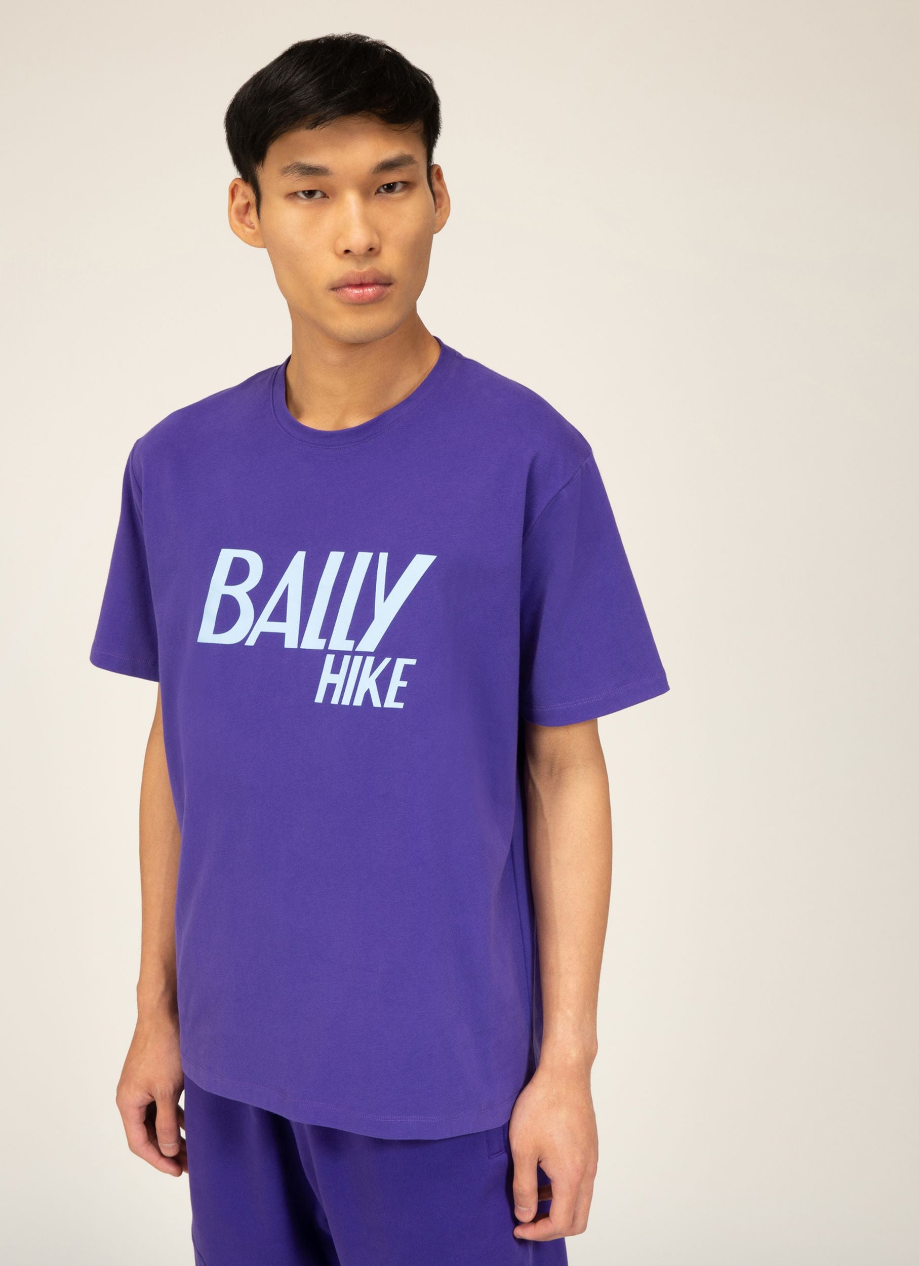 Bally Hike 9 Oberteil Aus Bio-Baumwolle In Violett - Herren - Bally - 02