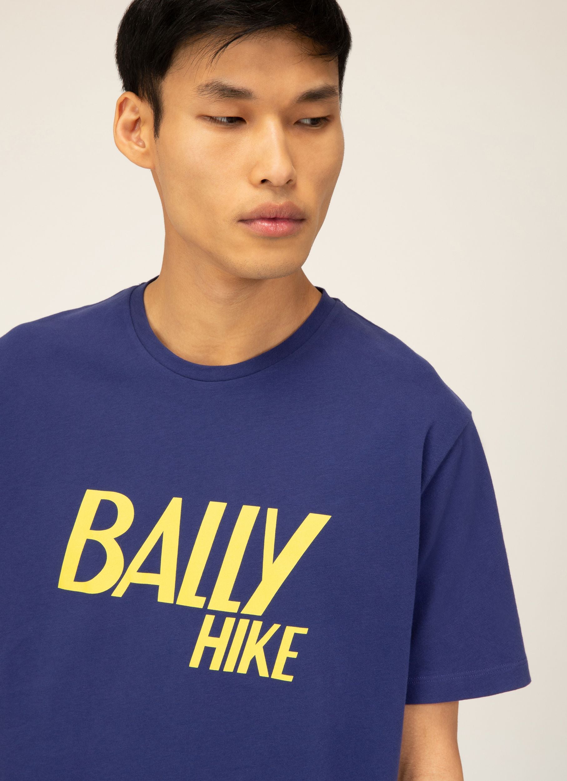 Bally Hike 9 T-Shirt In Cotone Biologico Viola - Uomo - Bally - 02