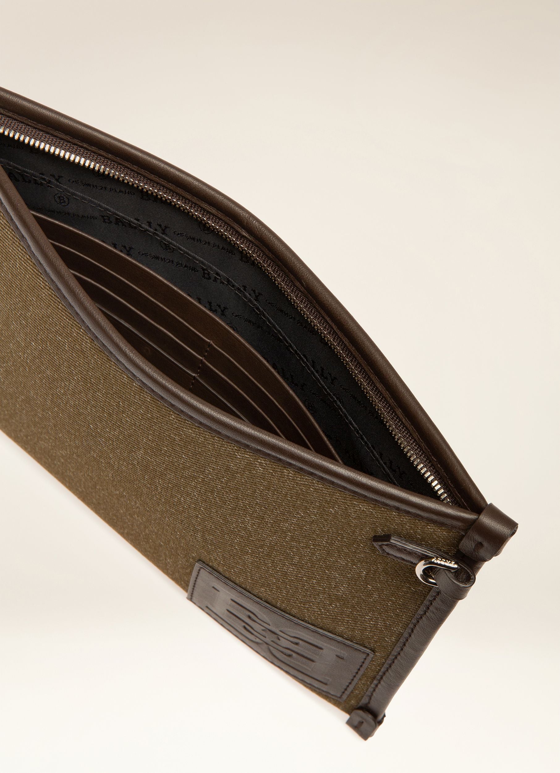 Benery Nécessaire En Nylon Mélangé Vert Mousse - Homme - Bally - 02