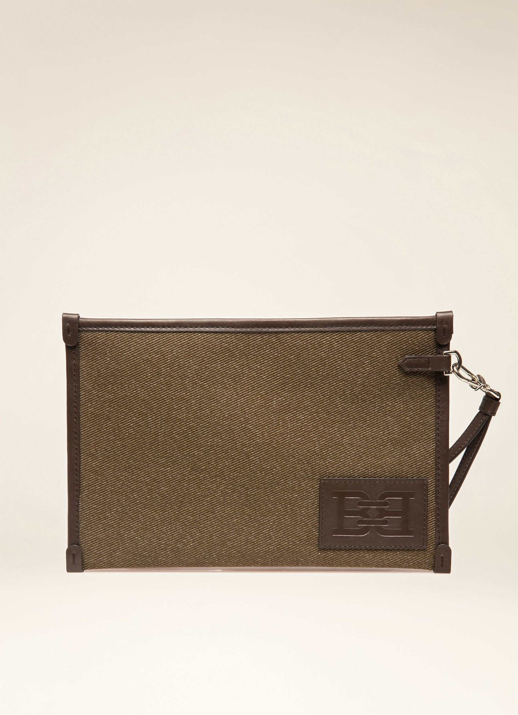 Benery Nécessaire En Nylon Mélangé Vert Mousse - Homme - Bally - 03