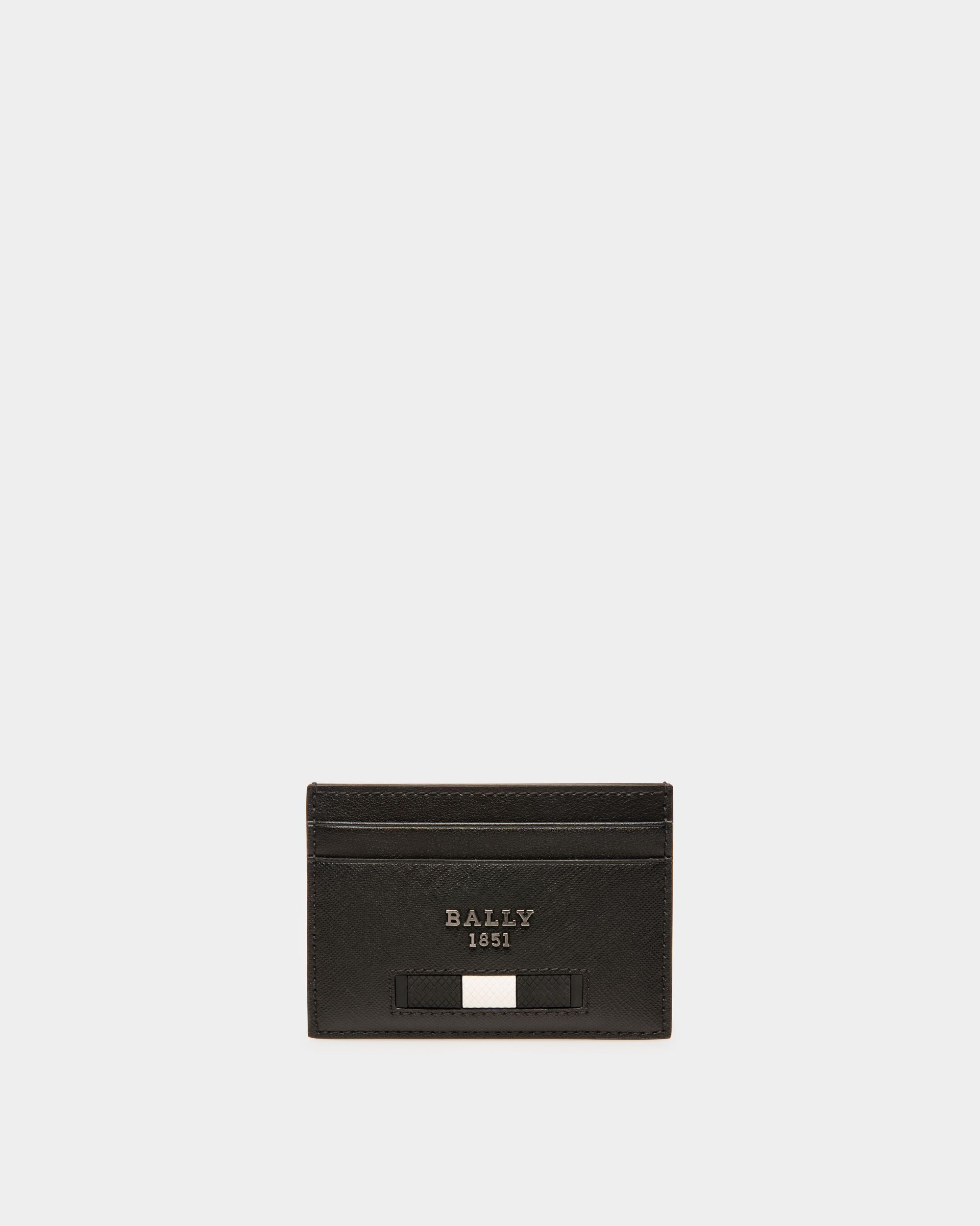 Bhar Leder-Kartenetui In Schwarz - Herren - Bally - 01