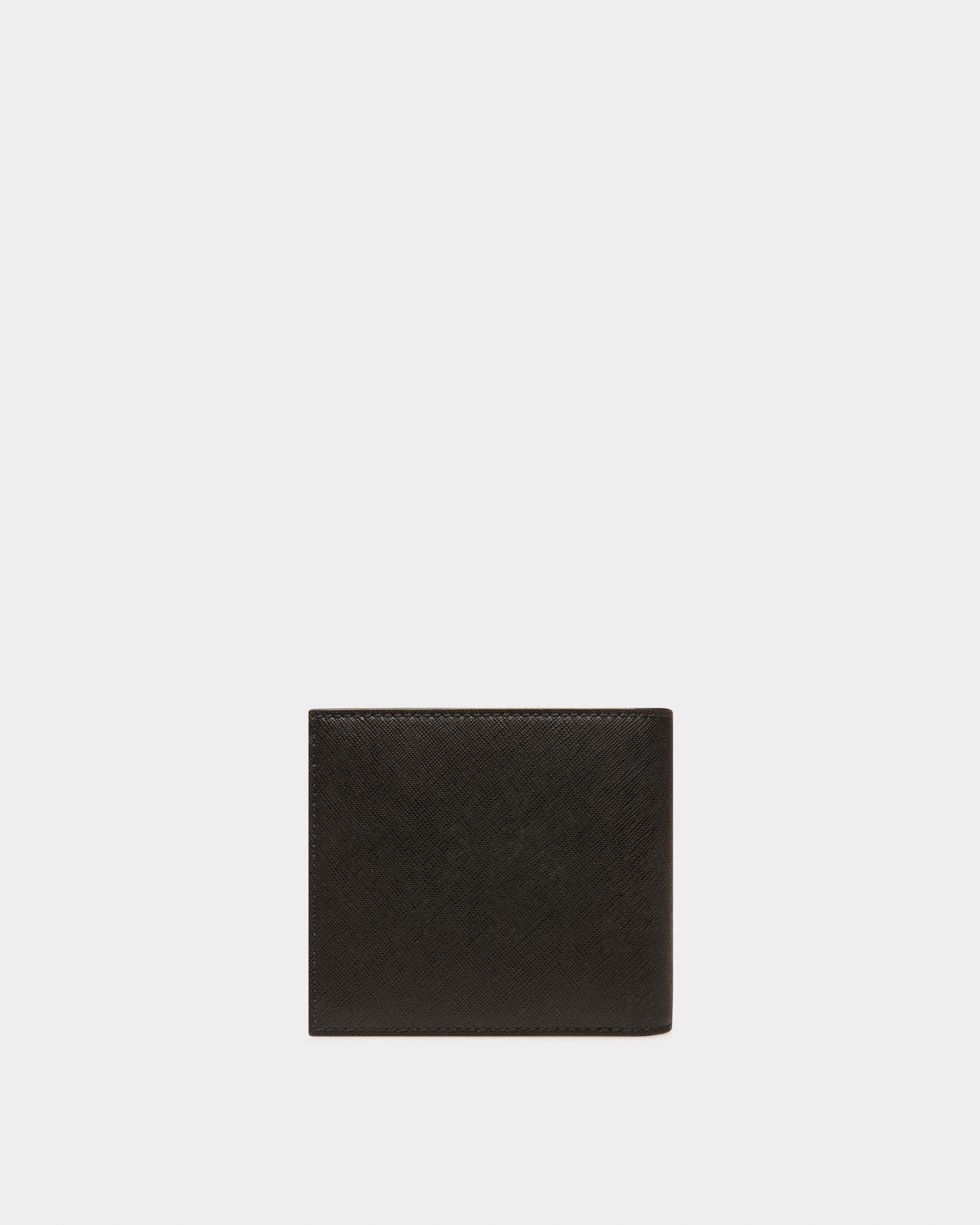Brasai Portefeuille En Cuir Recyclé Noir - Homme - Bally - 02