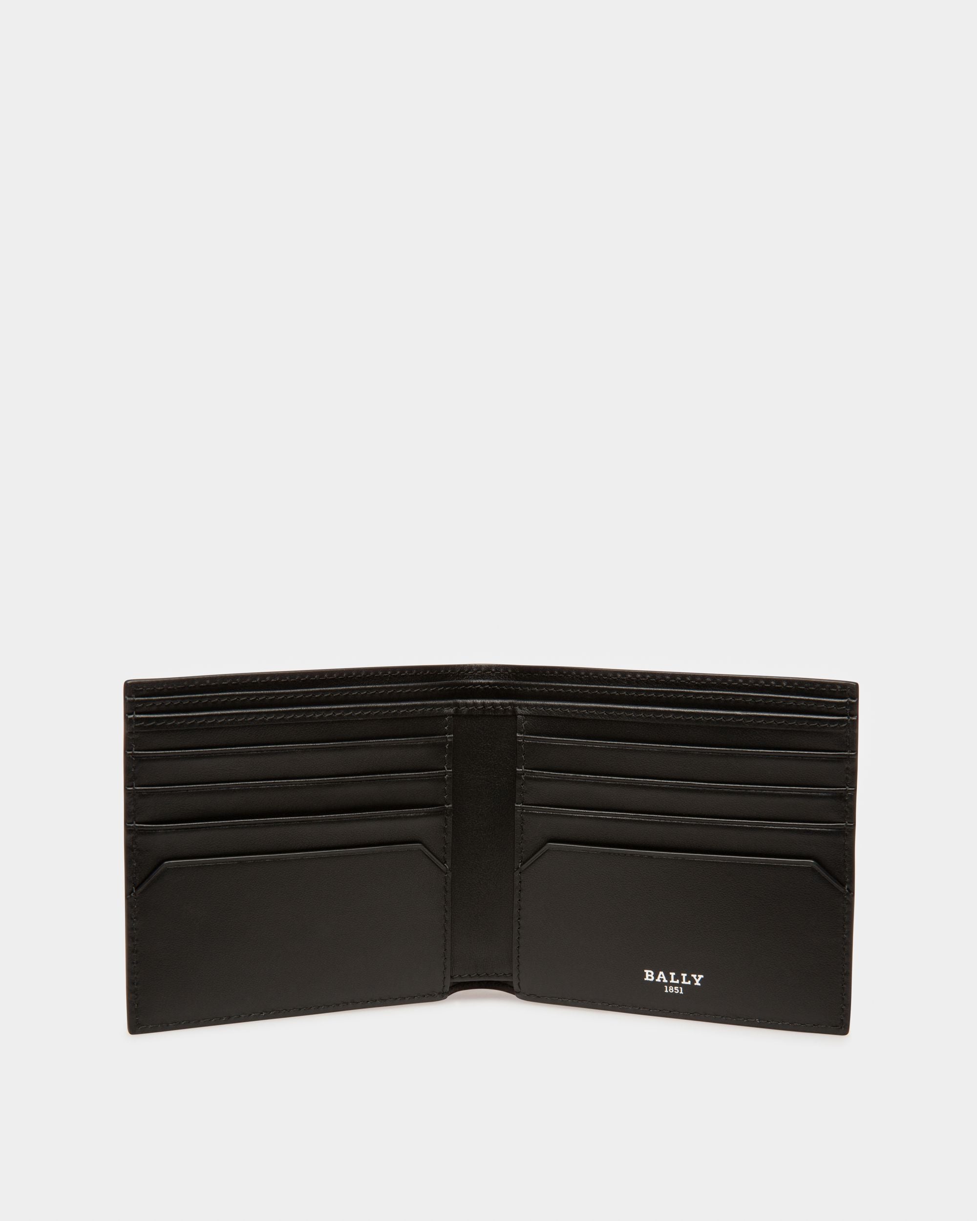 Brasai Portefeuille En Cuir Recyclé Noir - Homme - Bally - 03