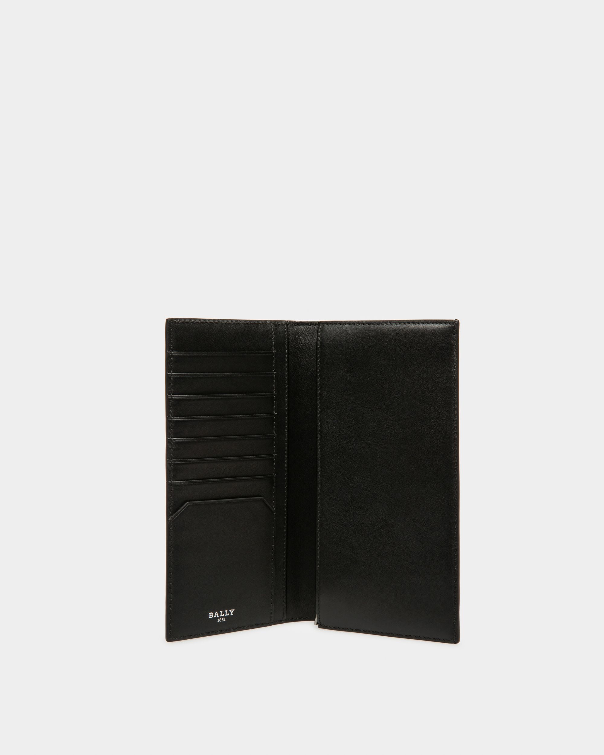 Baliro Portefeuille Continental En Cuir Recyclé Noir - Homme - Bally - 03