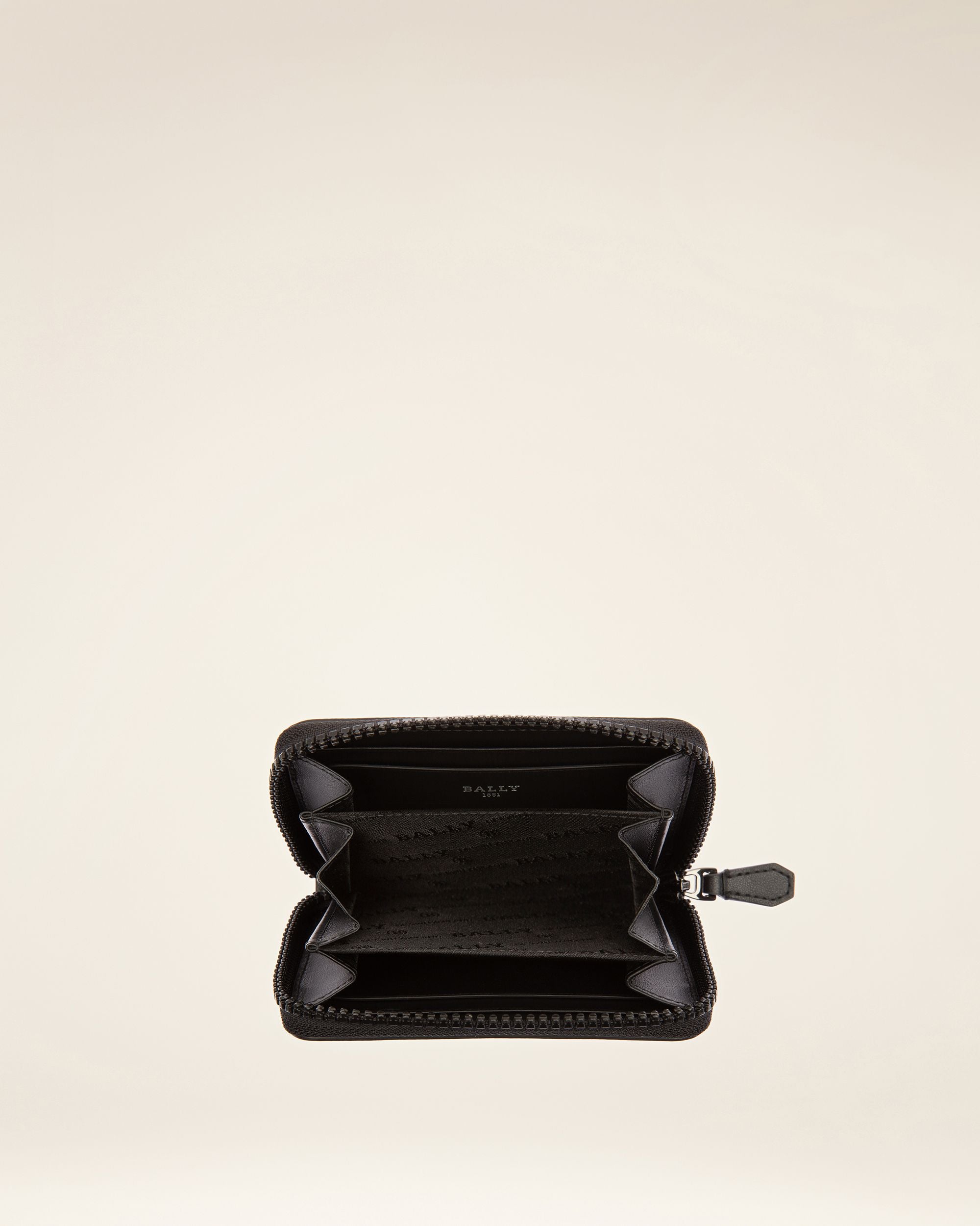 Bivyon Portafoglio In Tpu Nero E Marrone - Uomo - Bally - 03