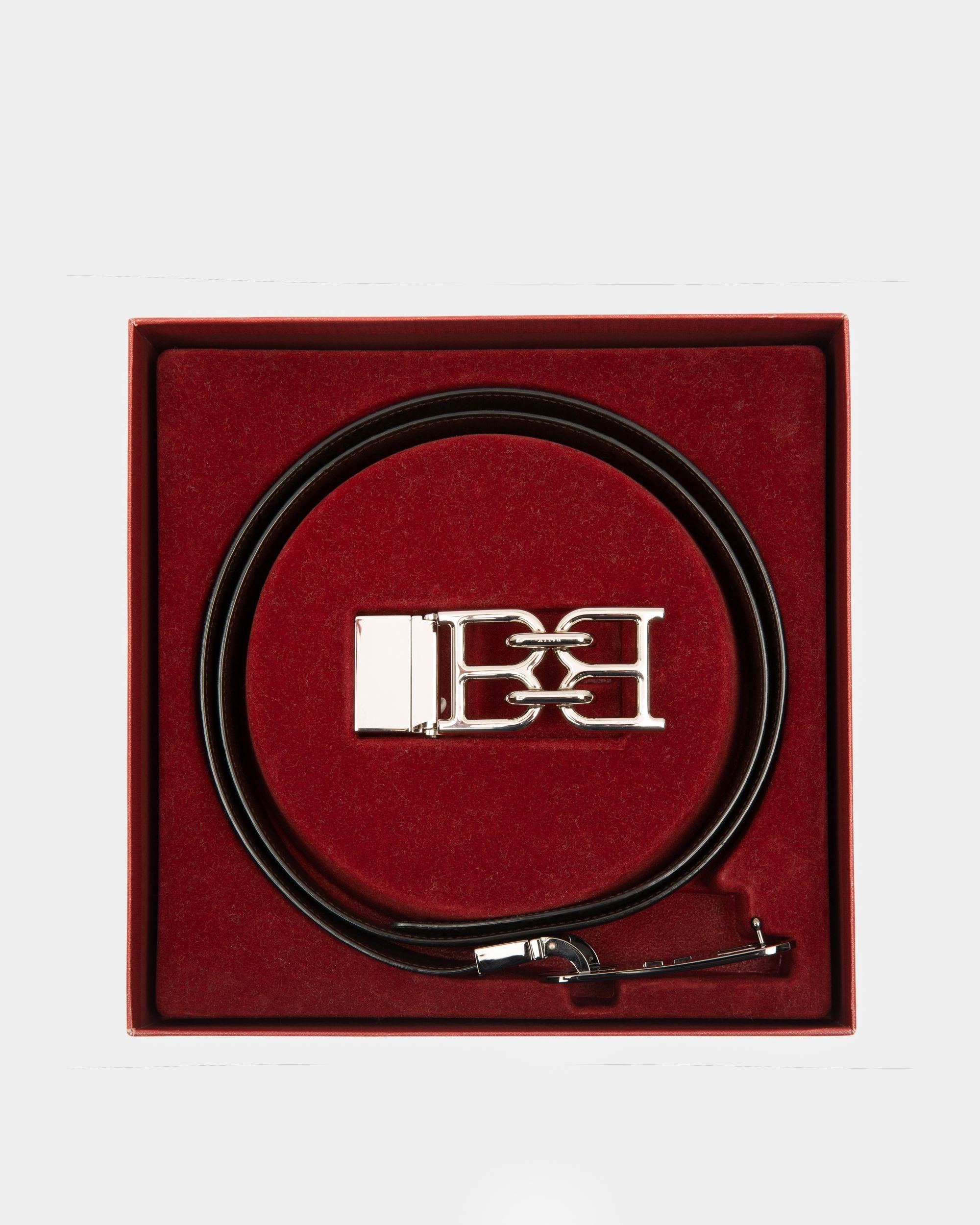 Bally-Geschenkset Geschenkset Mit Gürtel Aus Schwarzem Leder - Herren - Bally - 01