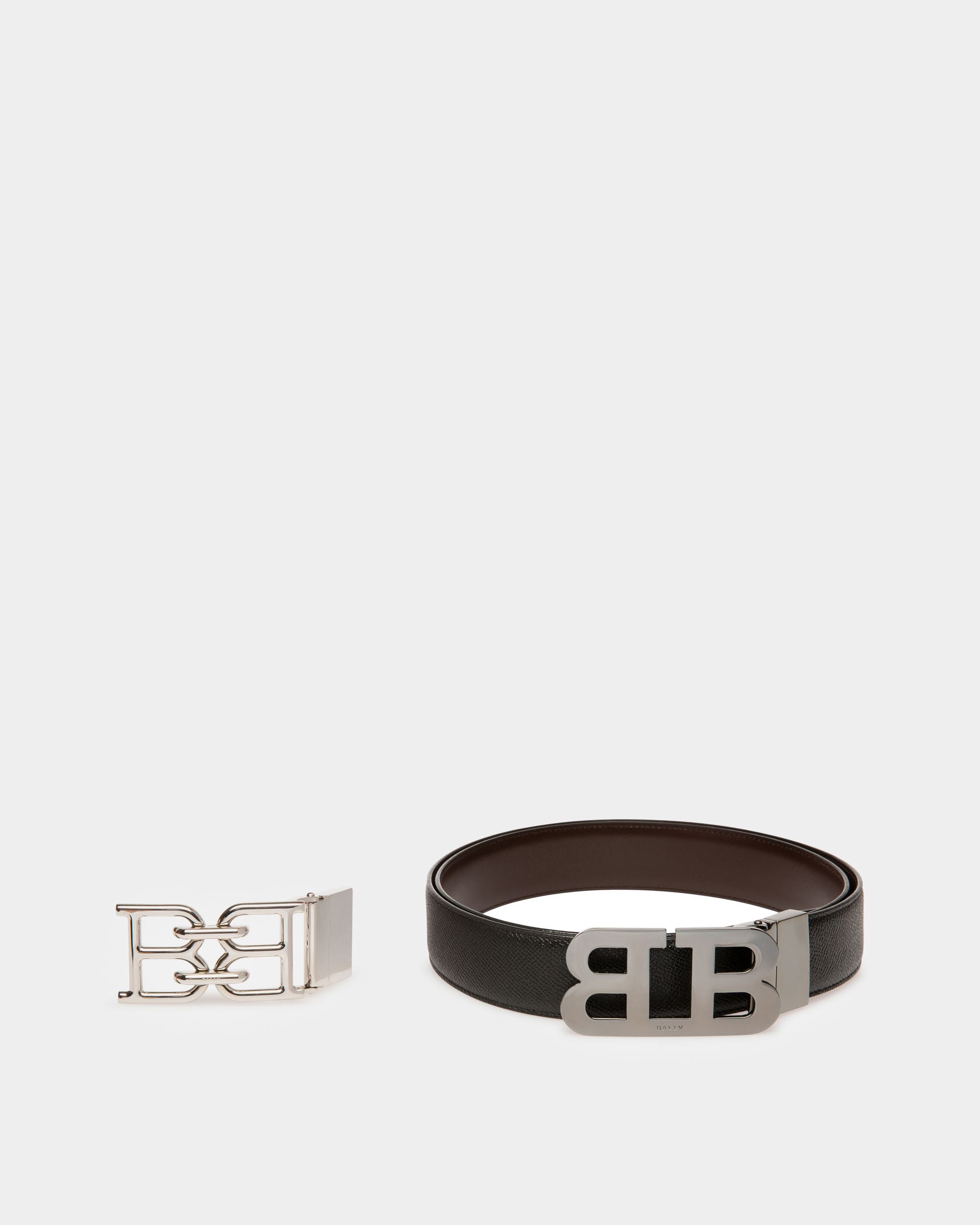 Bally-Geschenkset Geschenkset Mit Gürtel Aus Schwarzem Leder - Herren - Bally - 03