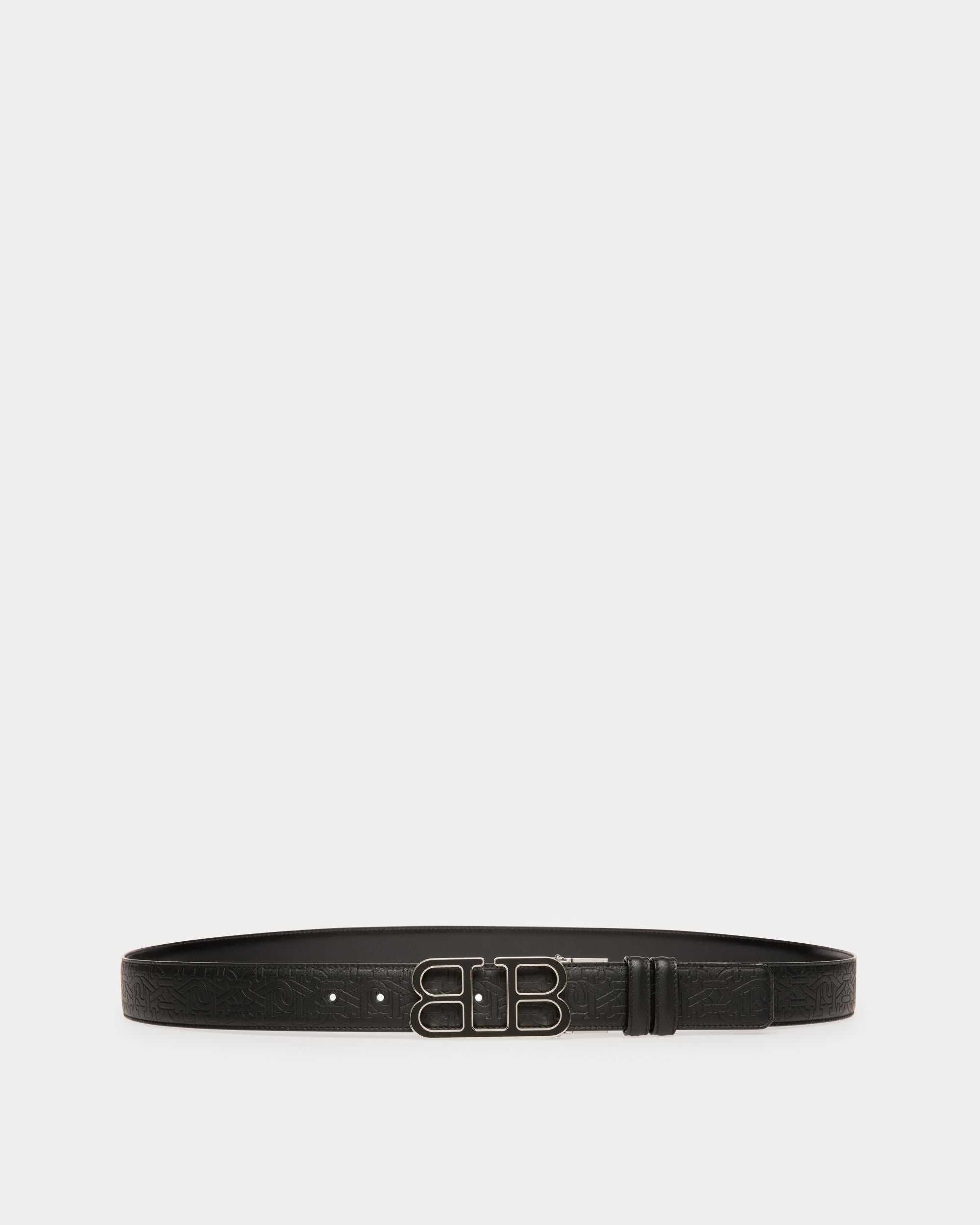 Britt Ceinture 35 Mm En Cuir Noir - Homme - Bally - 01