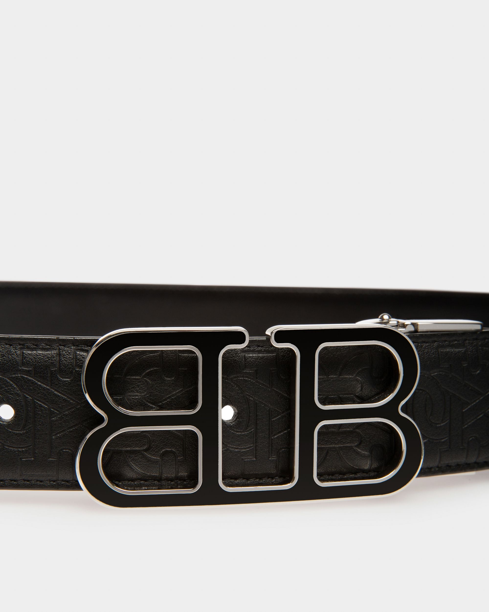 Britt Ceinture 35 Mm En Cuir Noir - Homme - Bally - 03
