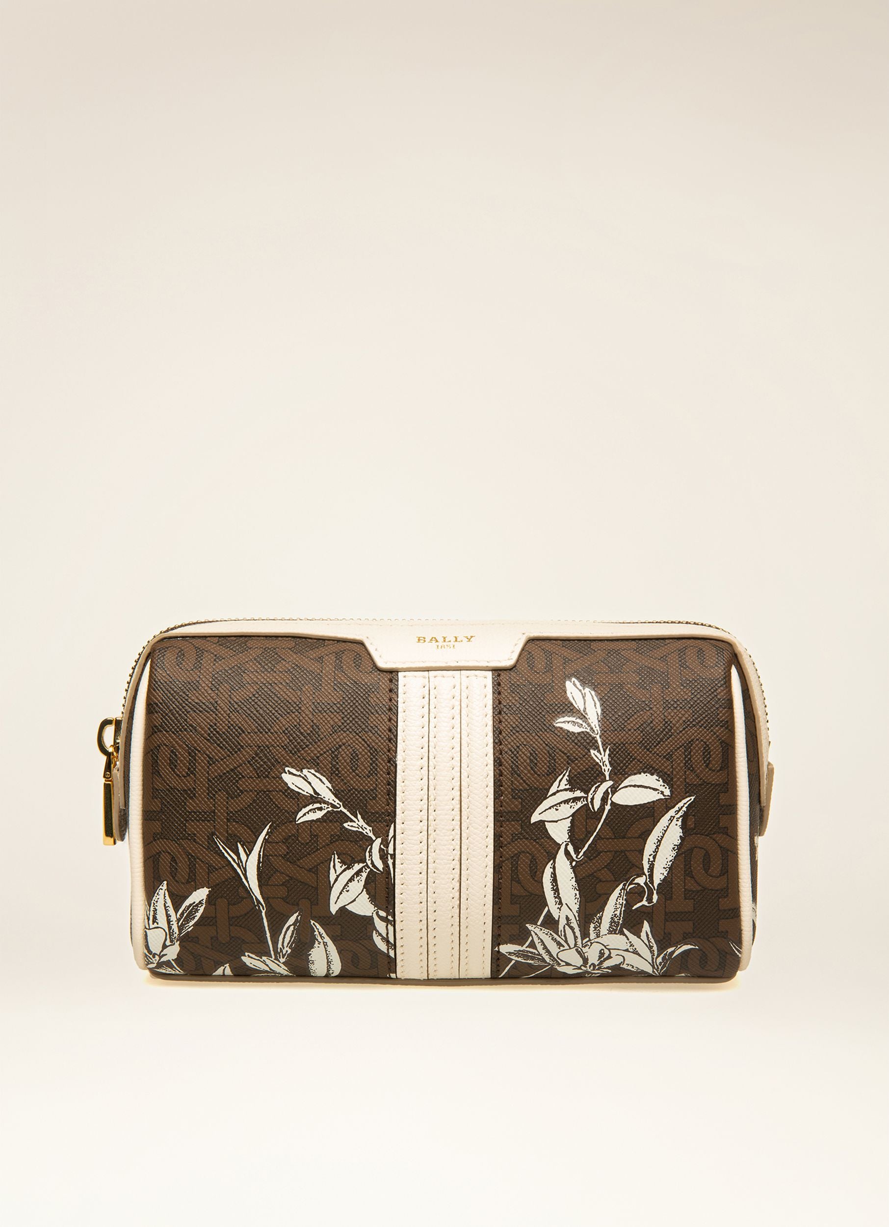 Dela Small Étui Cosmétique Tpu En Brun - Femme - Bally - 01