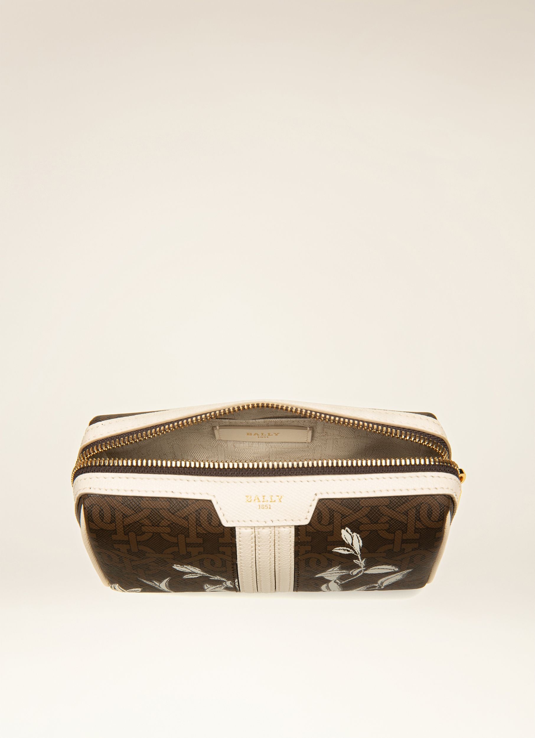Dela Small Étui Cosmétique Tpu En Brun - Femme - Bally - 04