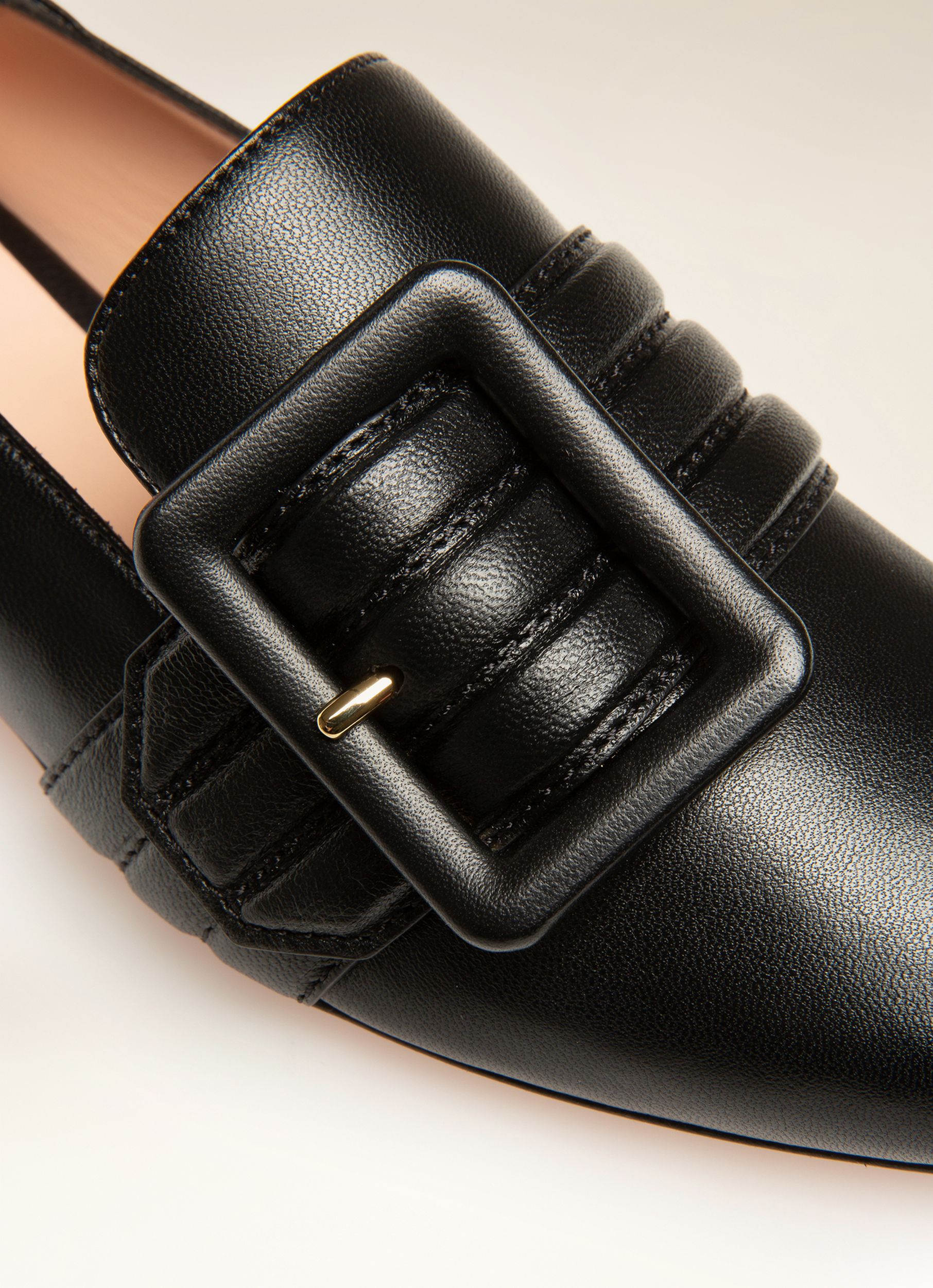 Bell Du Jour Pump in Black Leather - Women's - Bally - 02