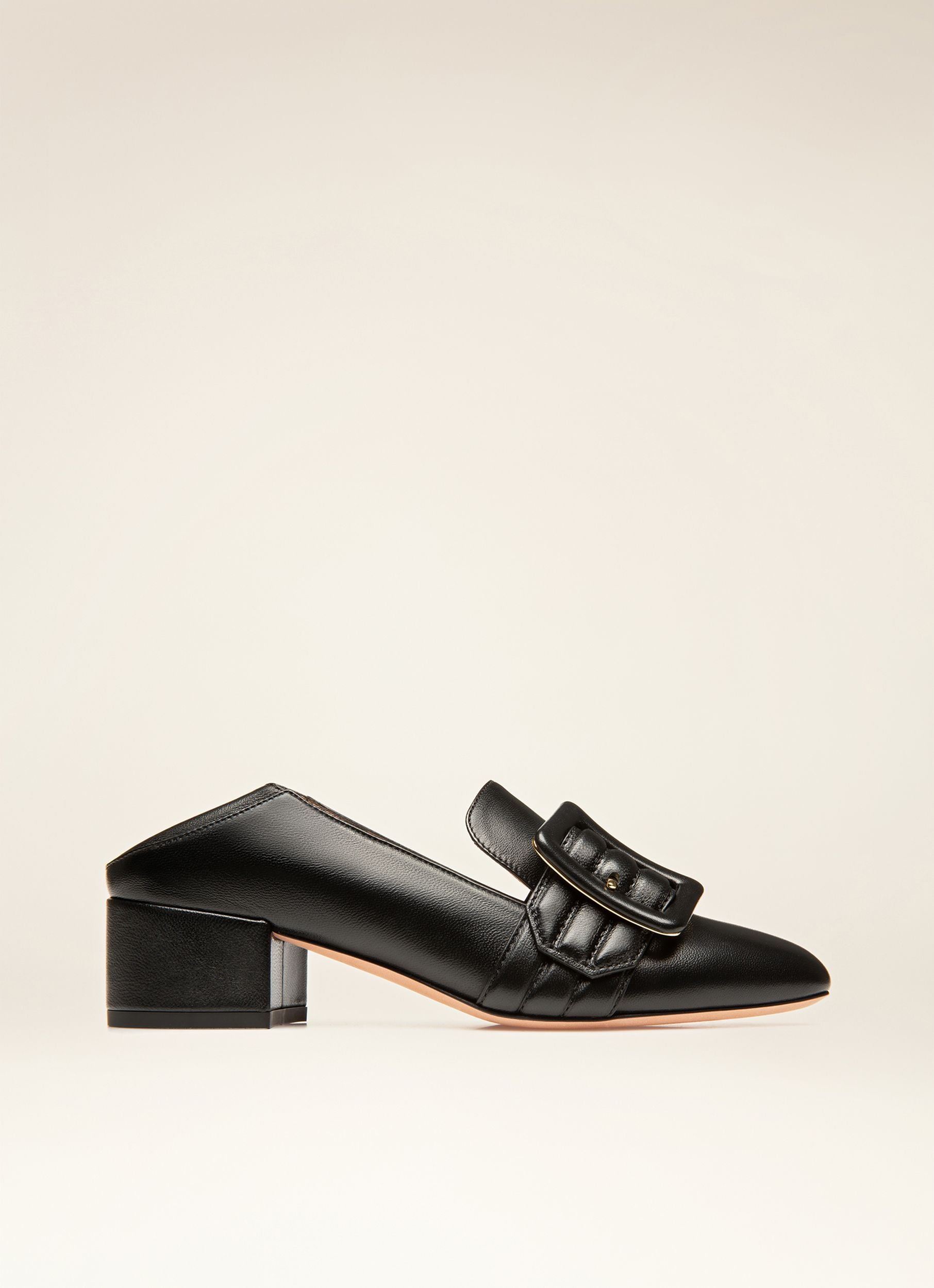 Bell Du Jour Pump in Black Leather - Women's - Bally - 07