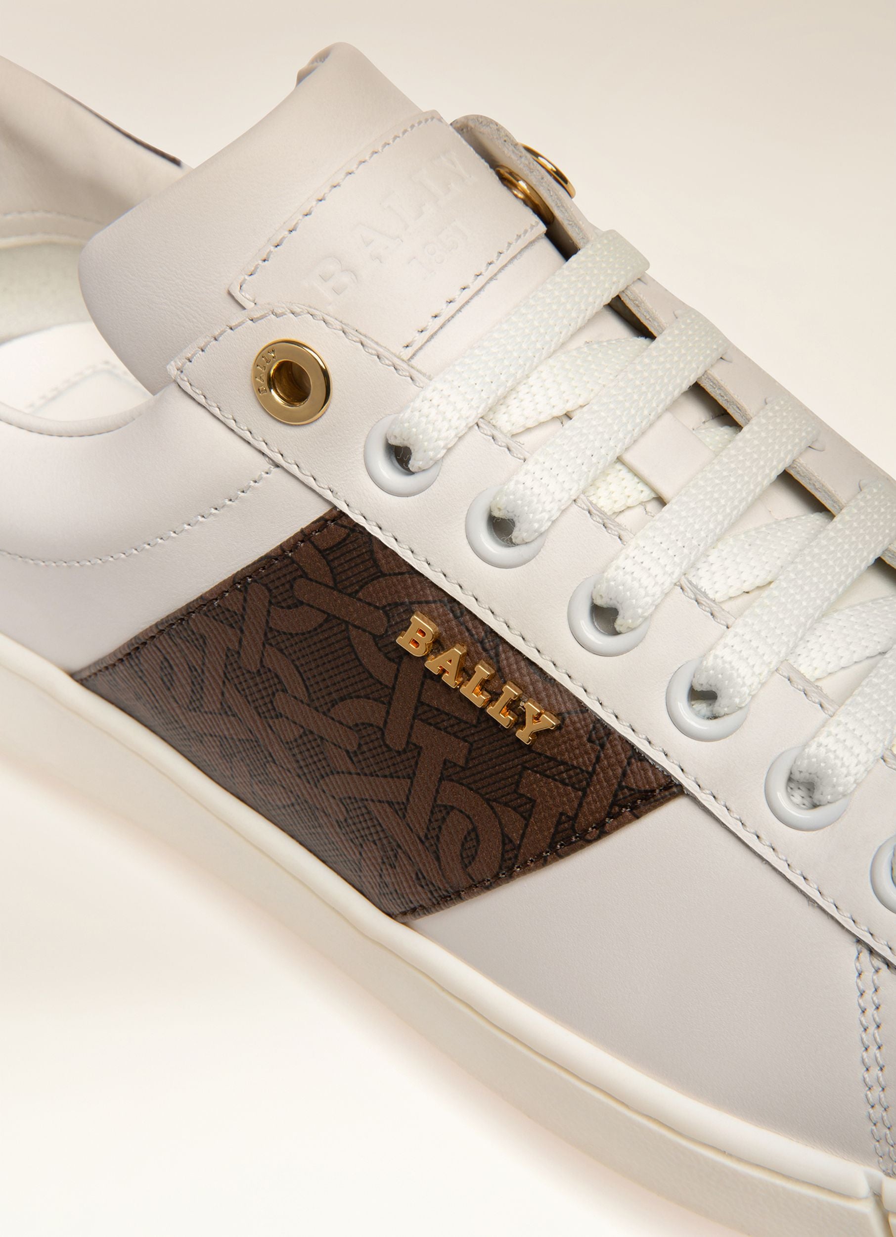 Wilem Sneaker Aus Weissem Leder - Damen - Bally - 02