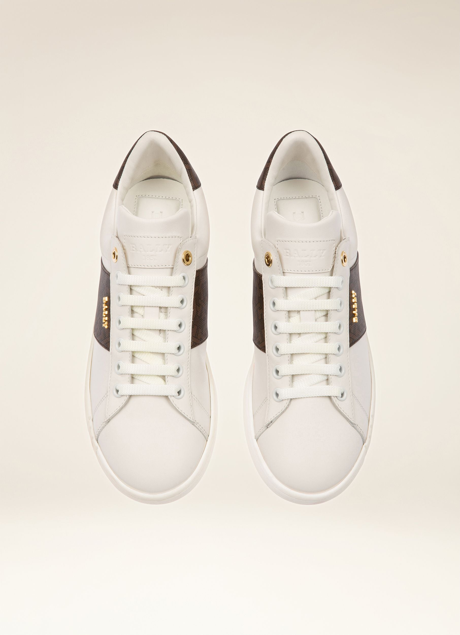 Wilem Sneaker Aus Weissem Leder - Damen - Bally - 04