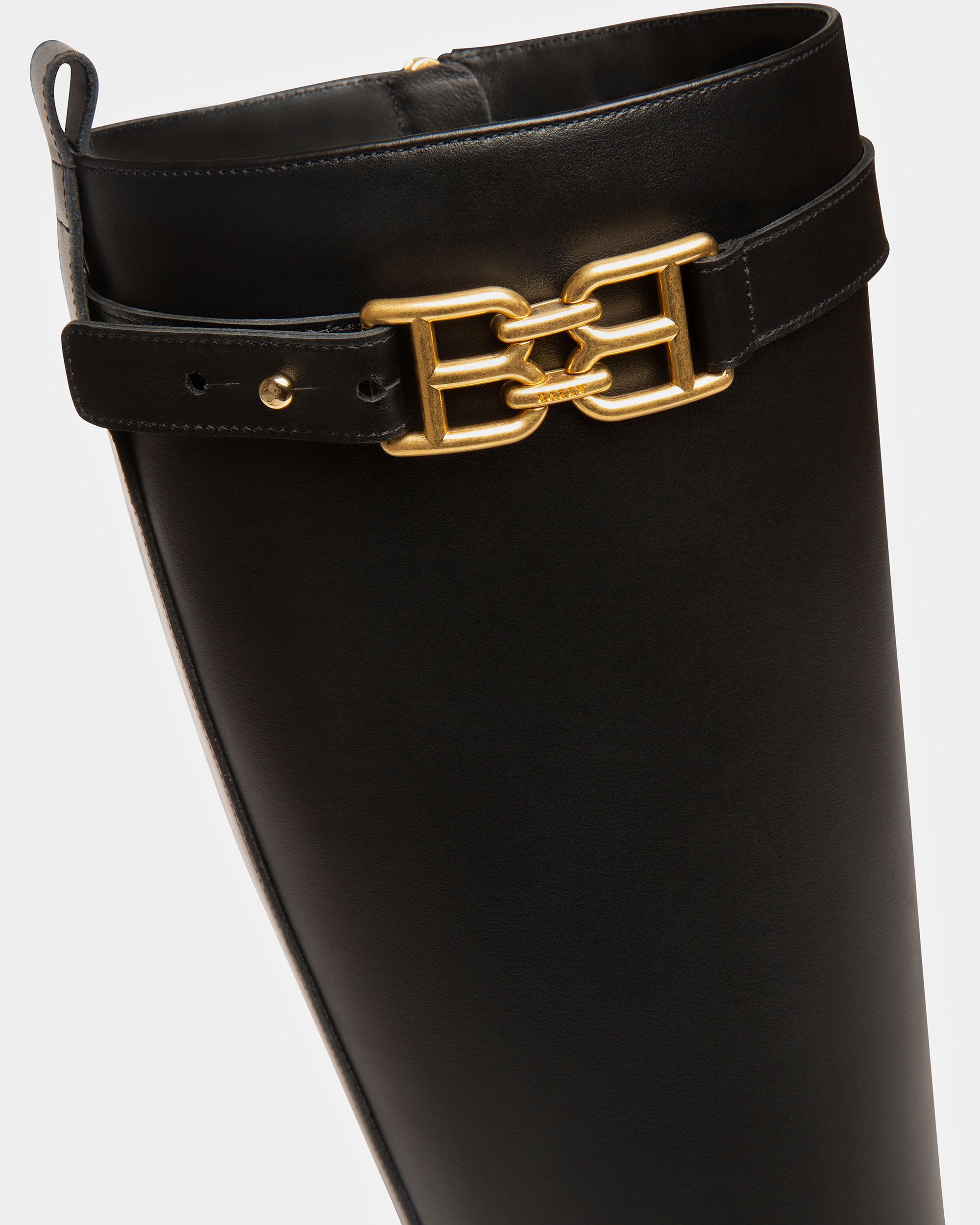 Gaila Stiefel Aus Schwarzem Leder - Damen - Bally - 05