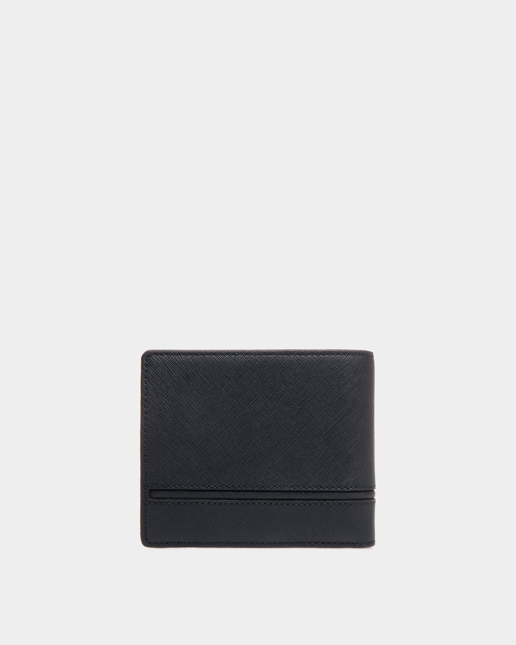 Wallet In Blue Bovine Split - Herren - Bally - 02
