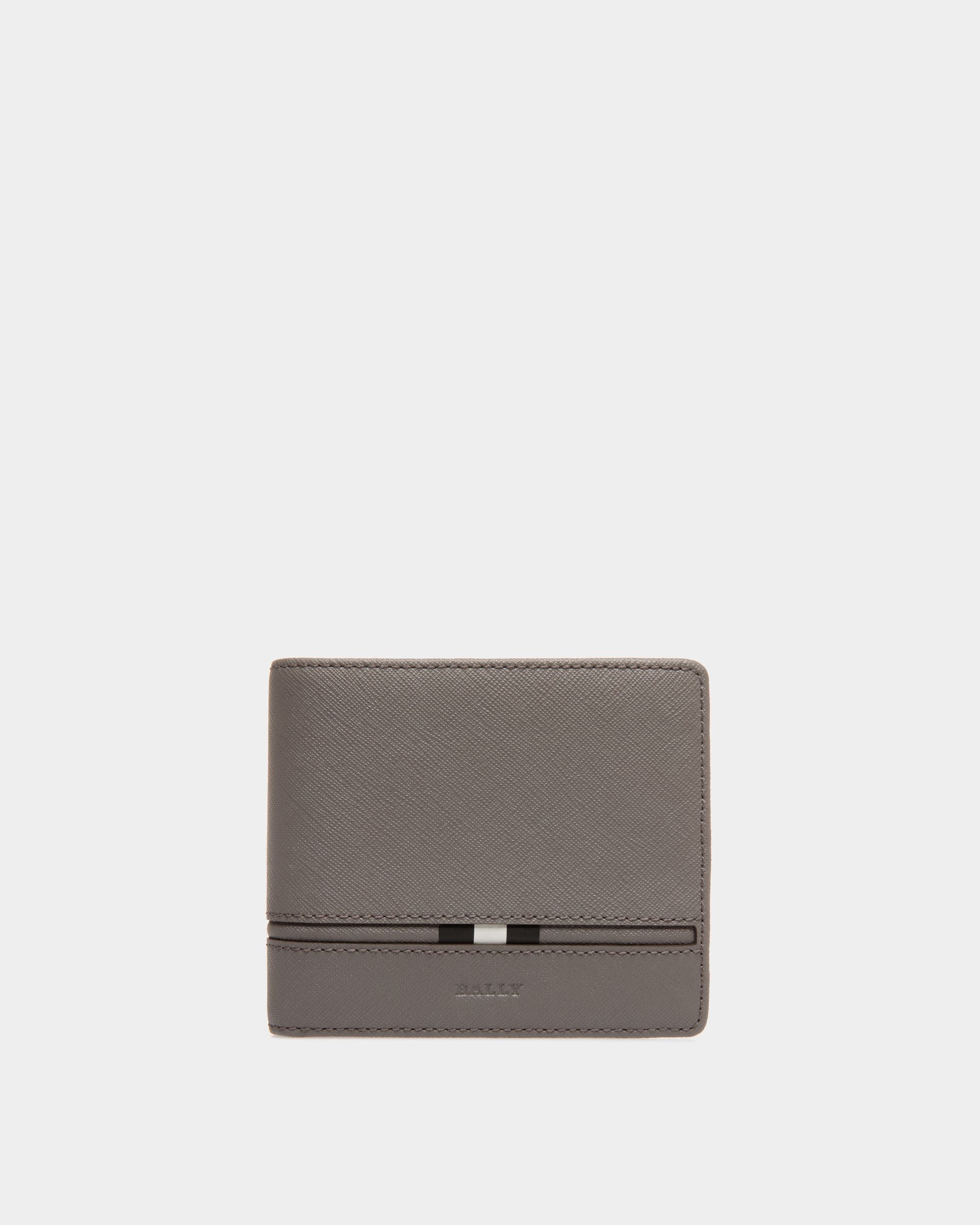 Wallet In Grey Bovine Split - Uomo - Bally - 01