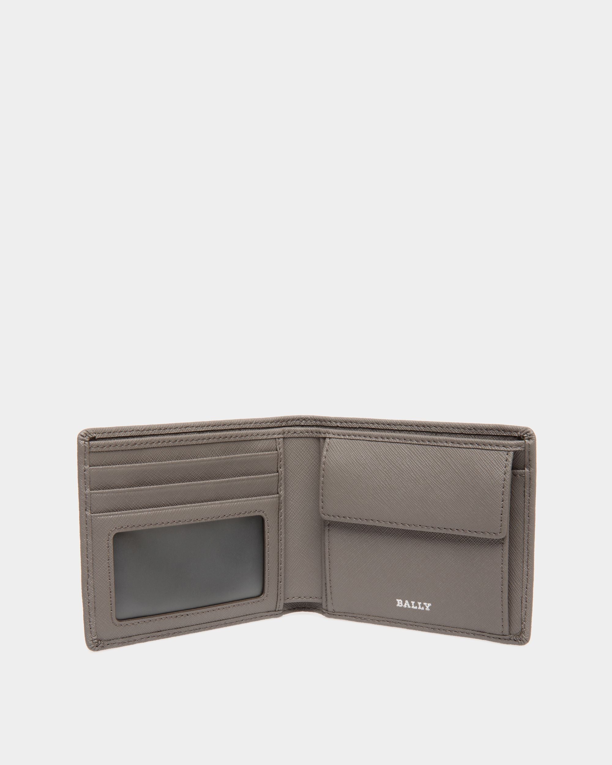Wallet In Grey Bovine Split - Uomo - Bally - 03