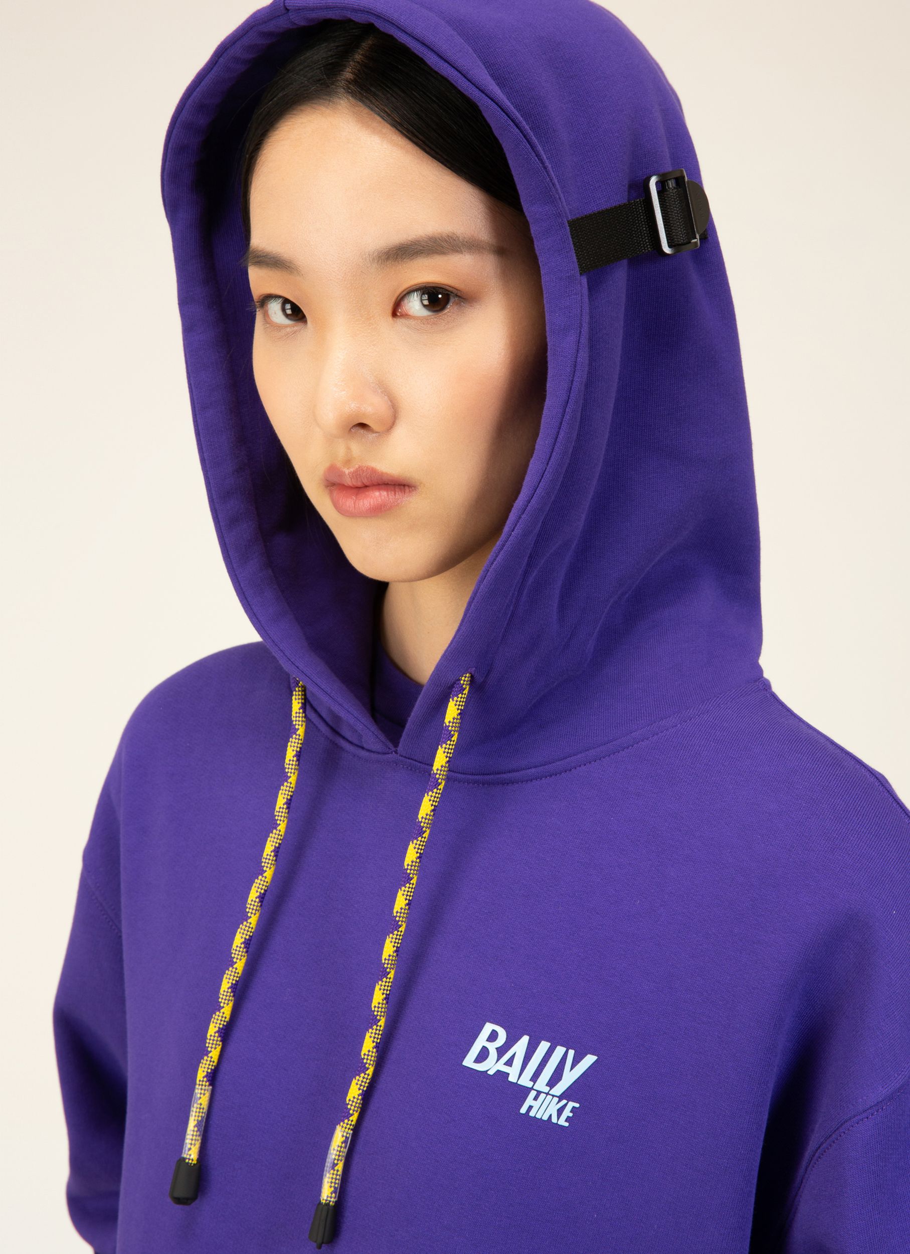 Bally Hike 6 Felpa In Cotone Biologico Viola - Donna - Bally - 02