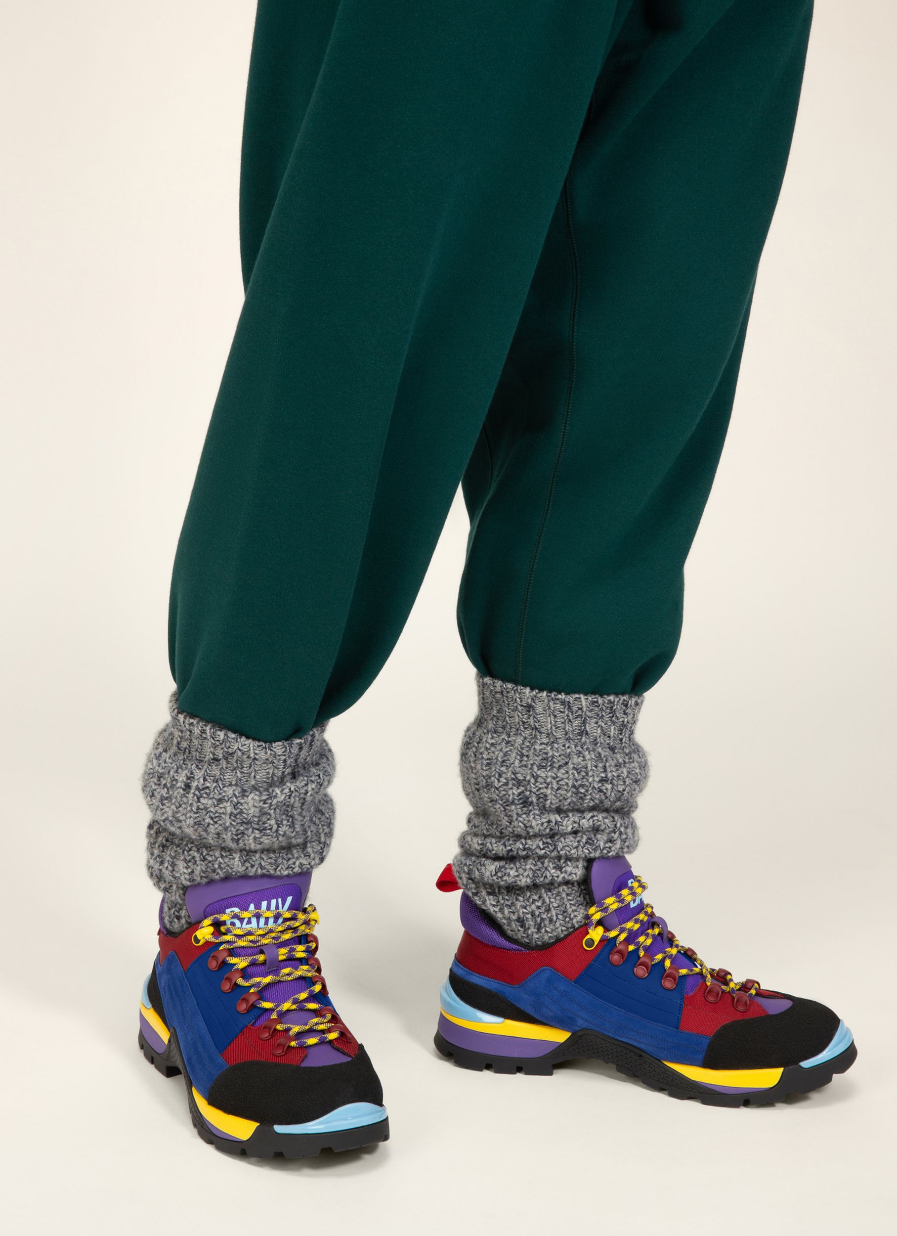 Bally Hike 2 Chaussures De Randonnée En Tissu Rouge - Homme - Bally - 05