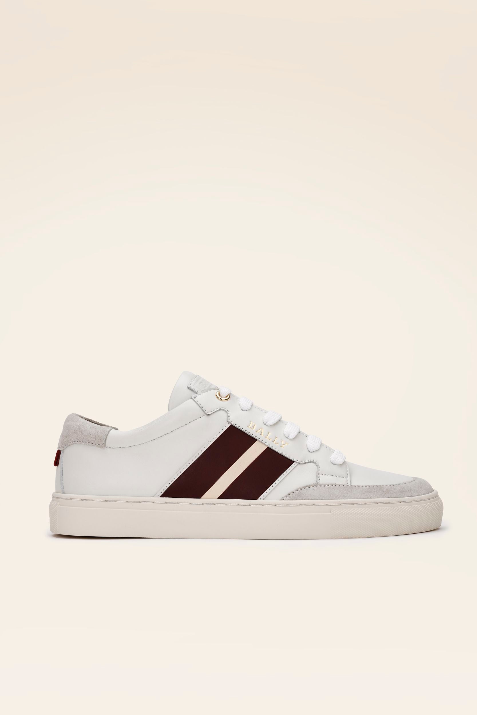 Sneaker in White Leather - Women's - Bally - 01