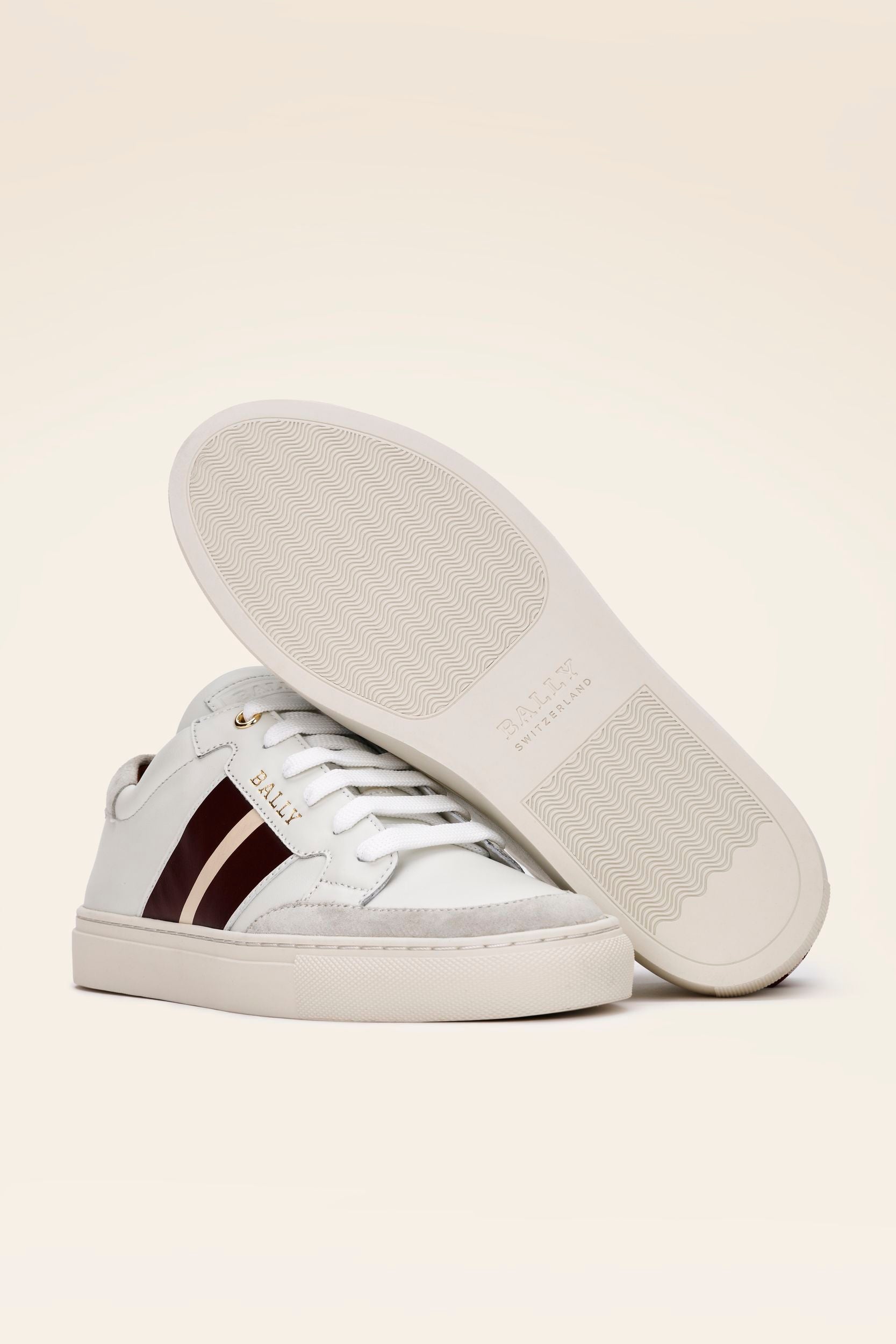 Sneaker in White Leather - Women's - Bally - 03