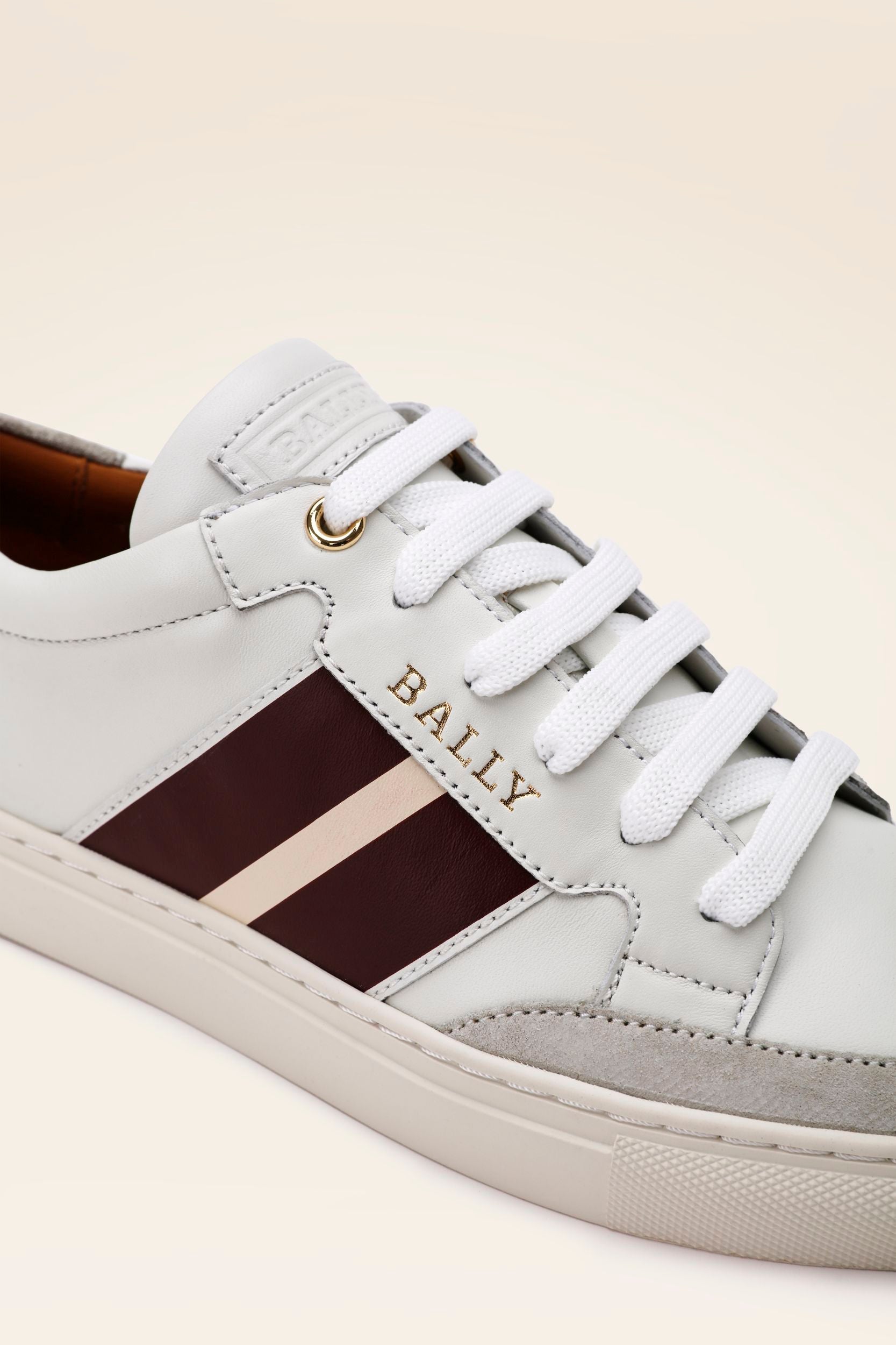 Sneaker in White Leather - Women's - Bally - 04