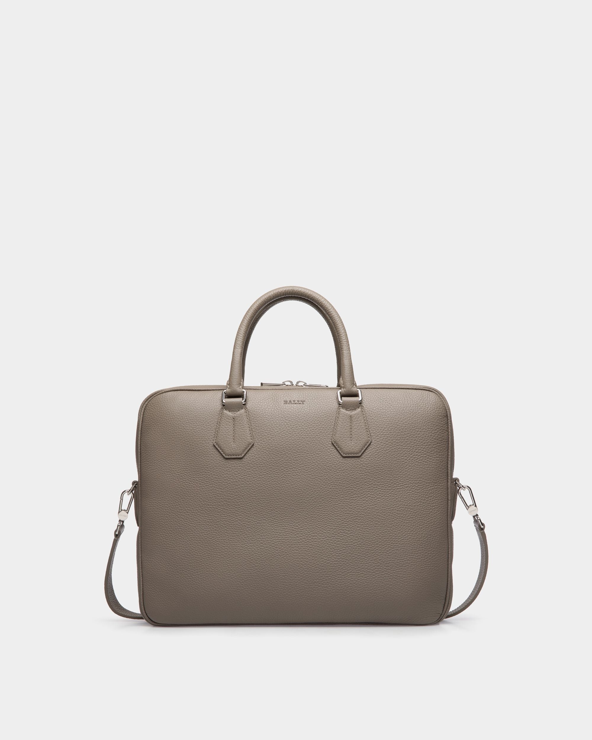 Business Bag In Brown Bovine - Herren - Bally - 01