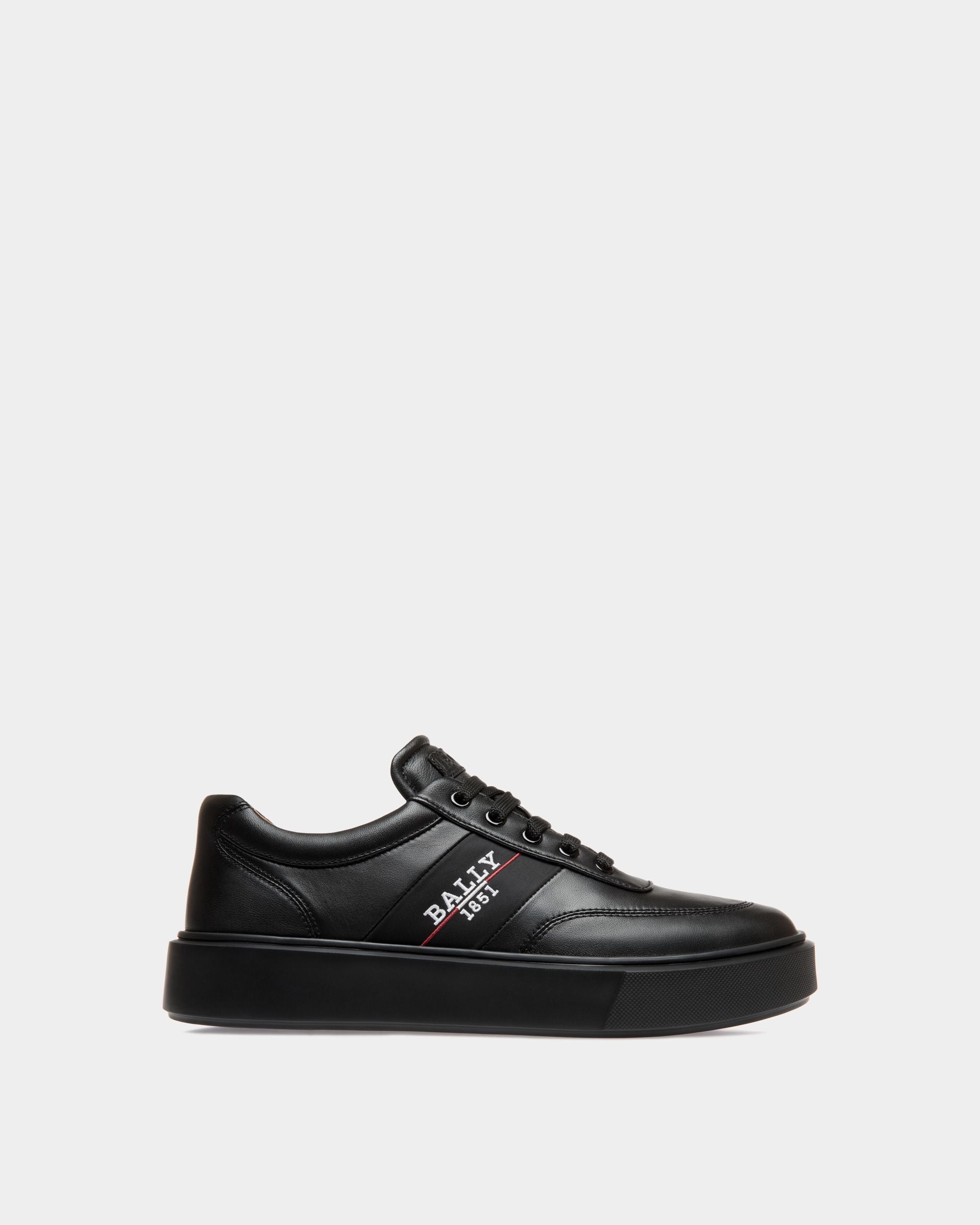 Sneaker In Black Lamb - Herren - Bally - 01