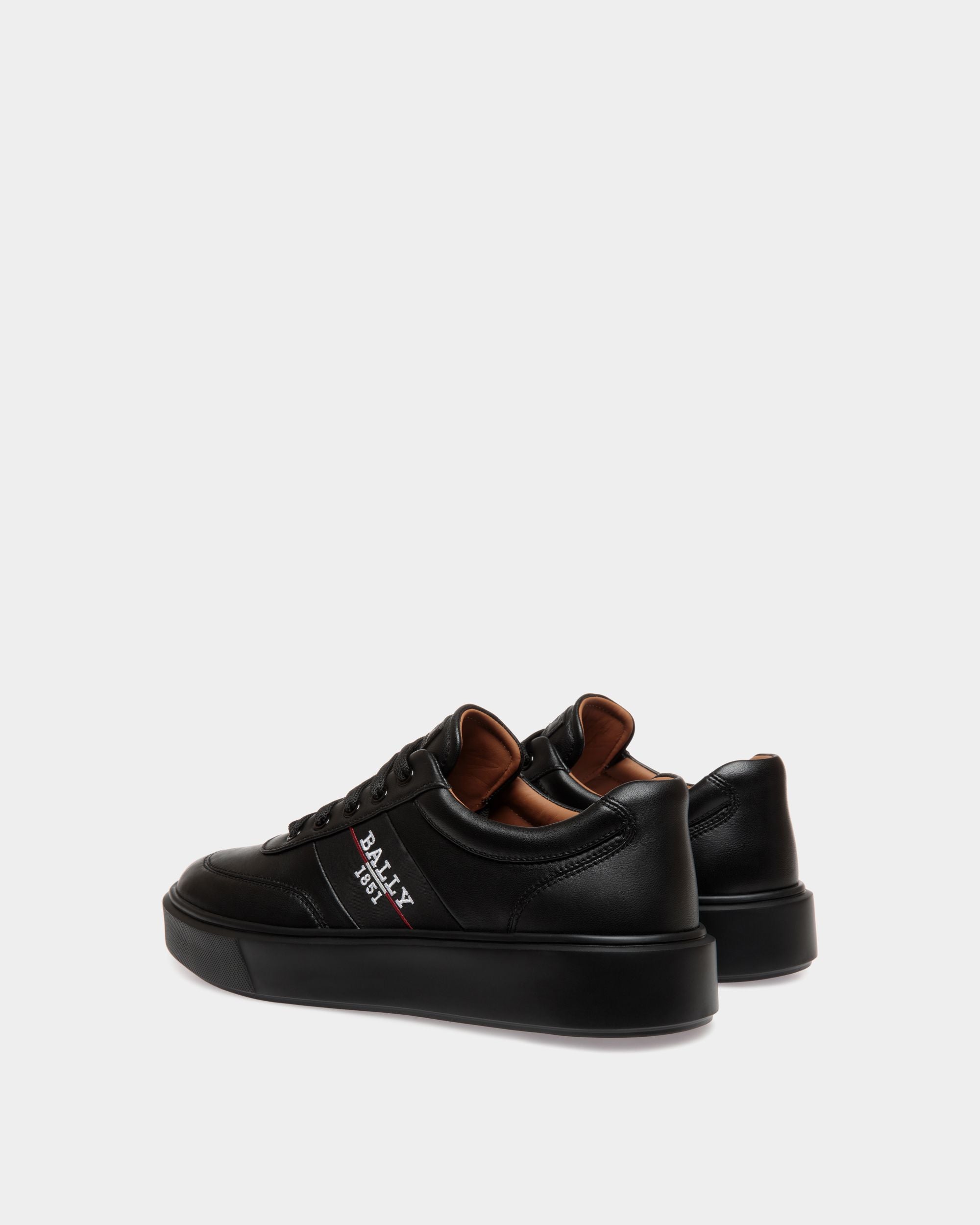 Sneaker In Black Lamb - Herren - Bally - 03