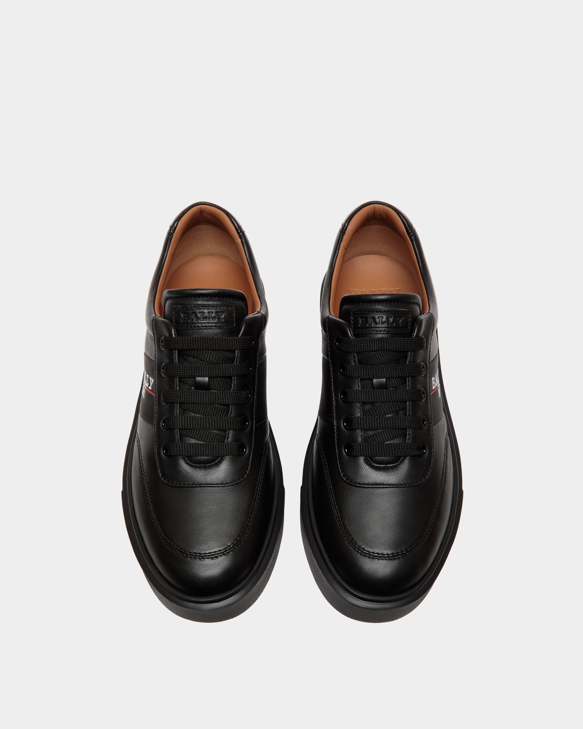 Sneaker In Black Lamb - Herren - Bally - 04