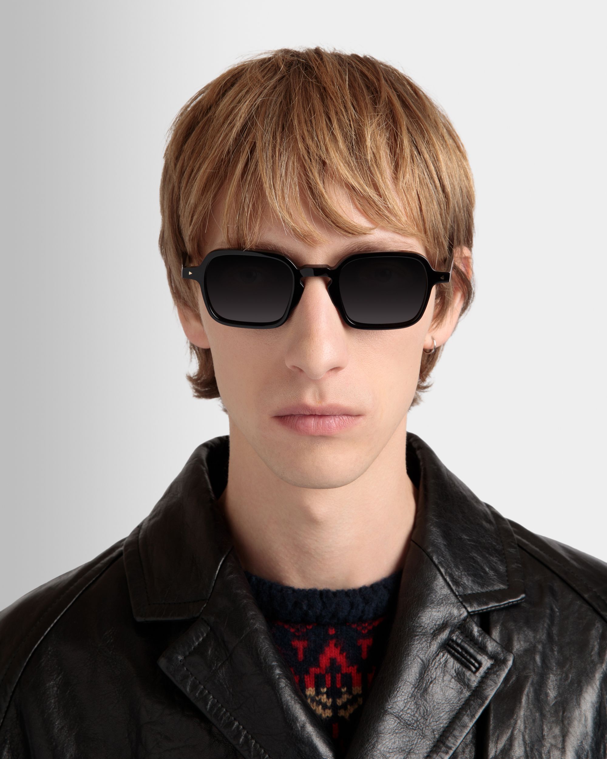 Werner Sonnenbrille Aus Schwarzem Acetat - Other - Bally - 02