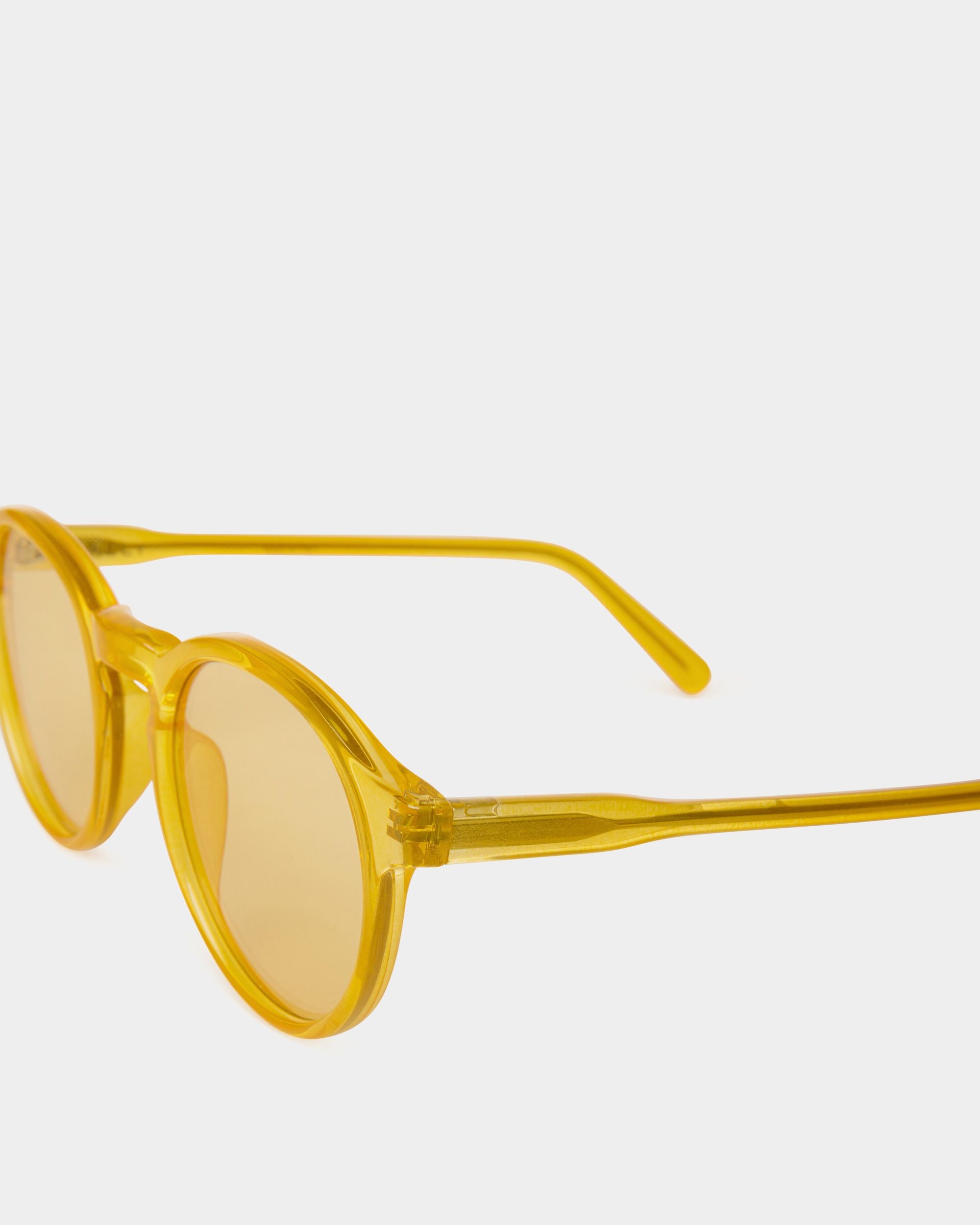 Lunettes De Soleil Rondes Couleur Miel - Other - Bally - 05