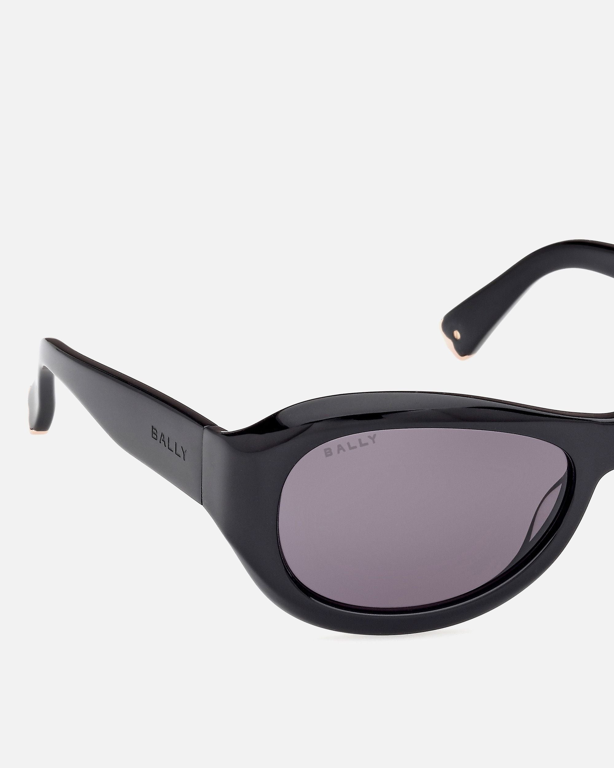 Maurice Acetate Sunglasses in Black and Smoke - Other - Bally - 04
