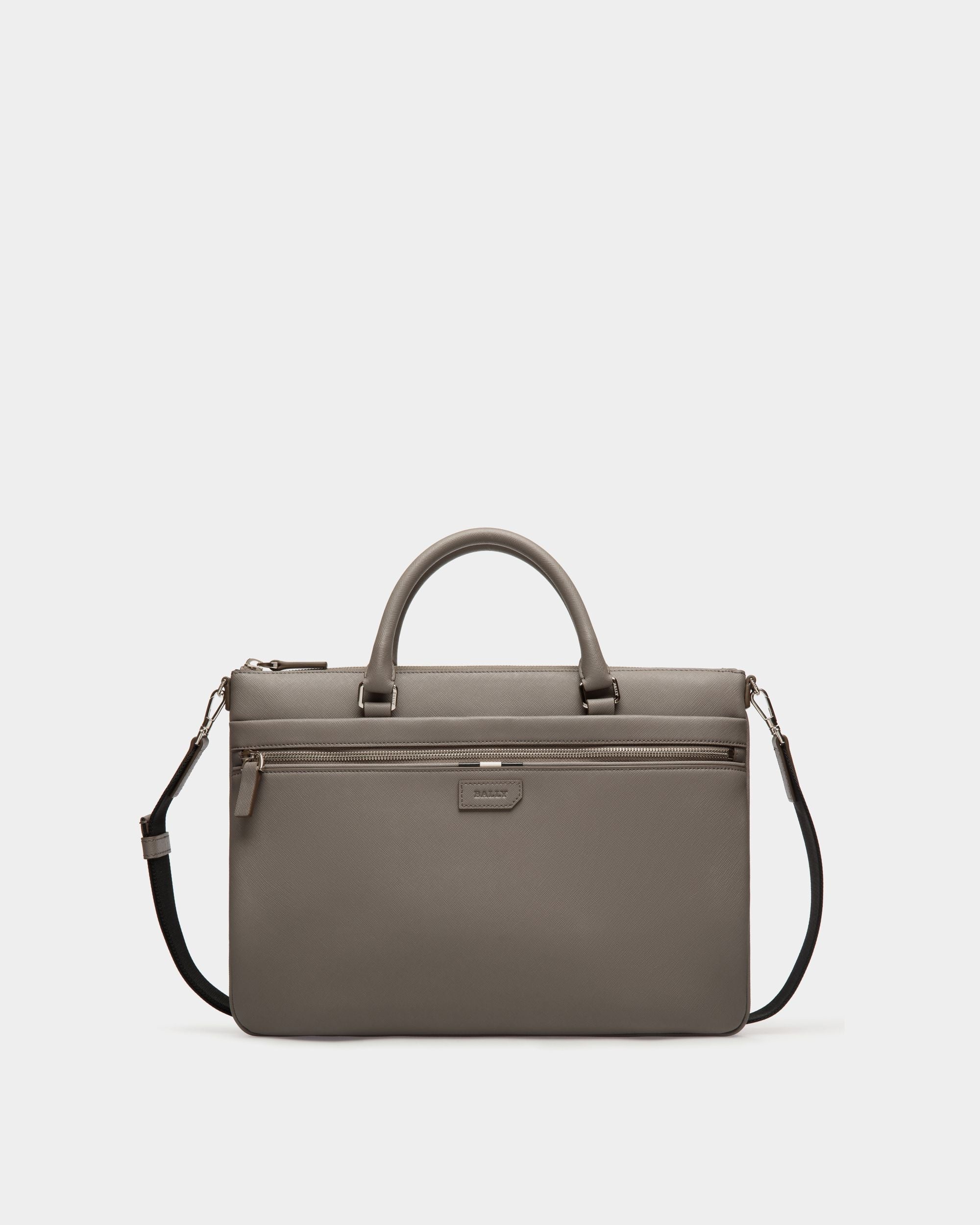 Brief Case In Grey Bovine Split - Herren - Bally - 01