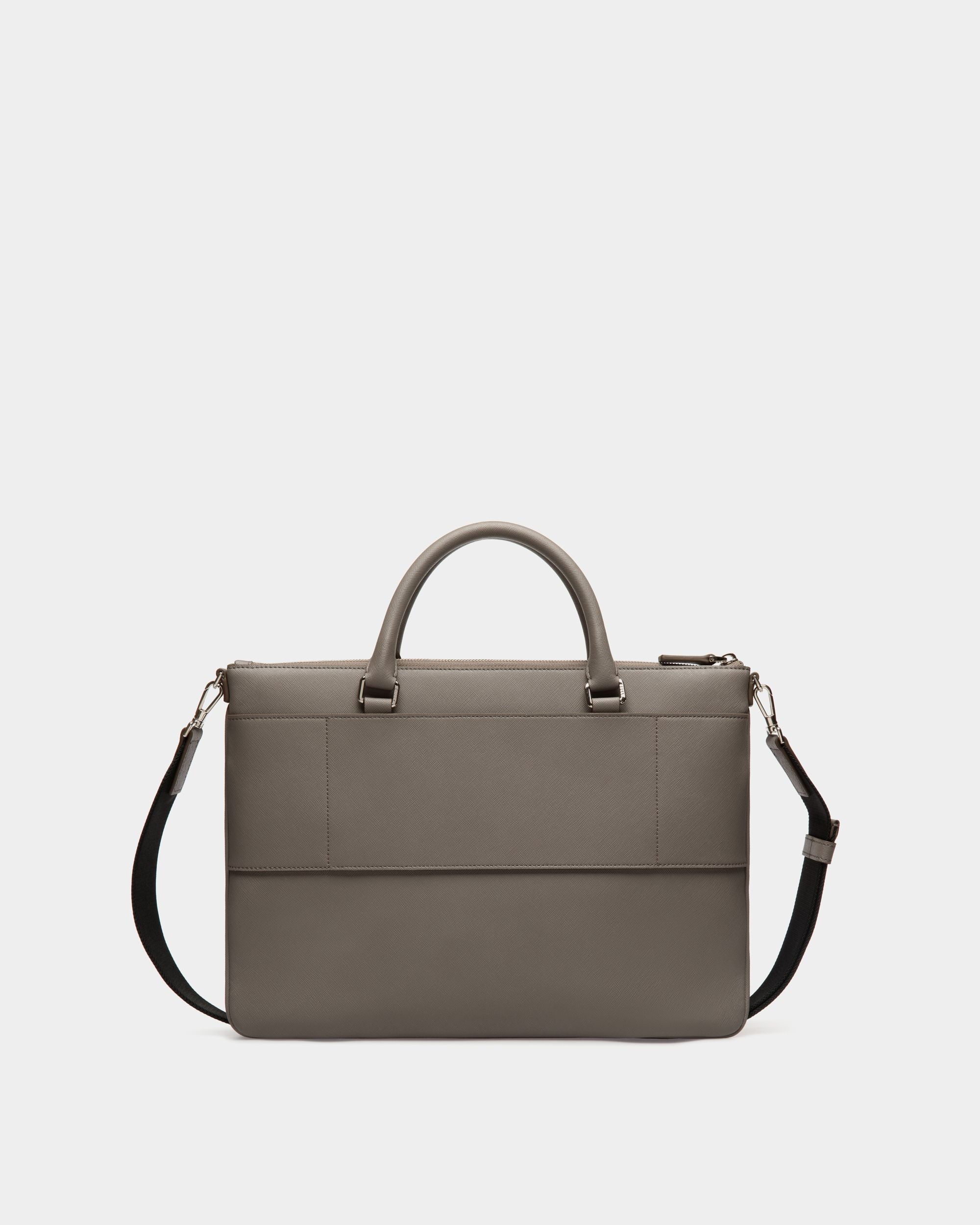 Brief Case In Grey Bovine Split - Herren - Bally - 02