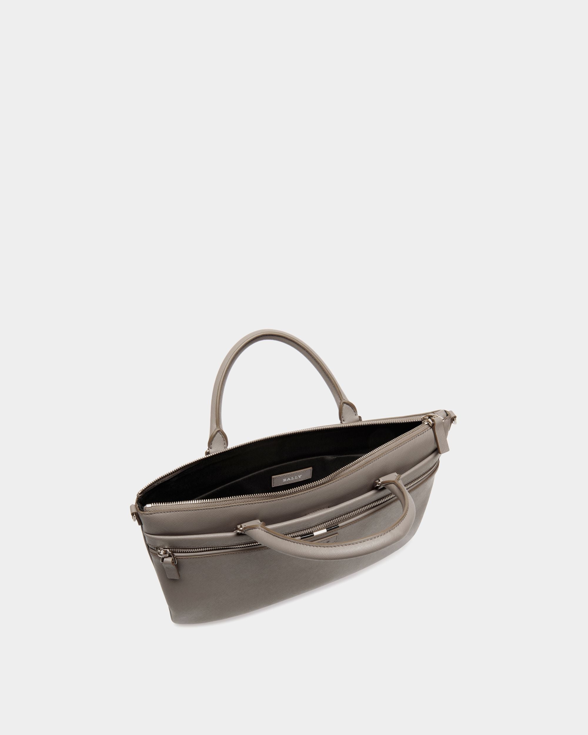 Brief Case In Grey Bovine Split - Herren - Bally - 04